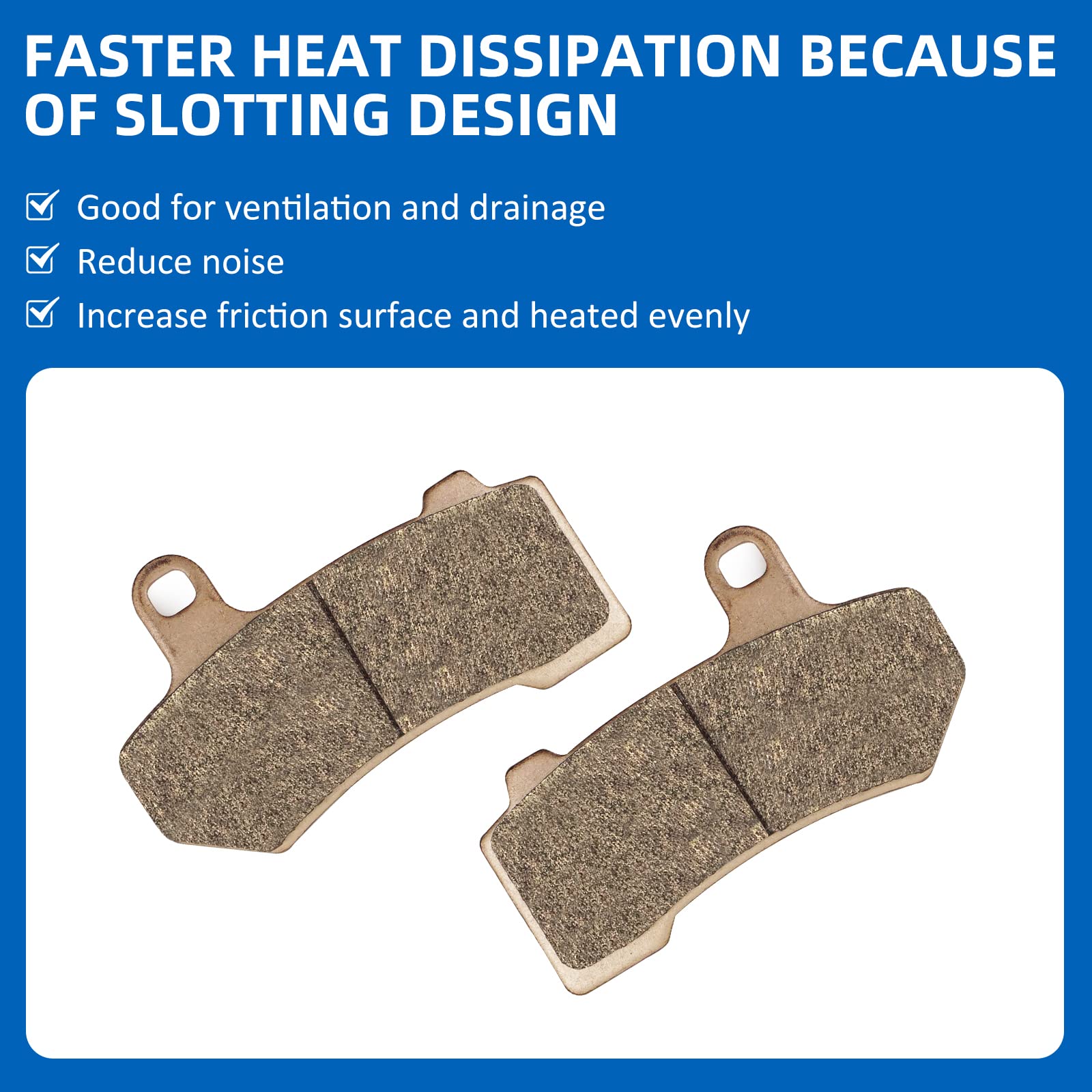 Front Rear Brake Pads Sintered for Harley Davidson Road Glide Road King Street Glide Electra Glide Ultra Limited Night Rod Stree