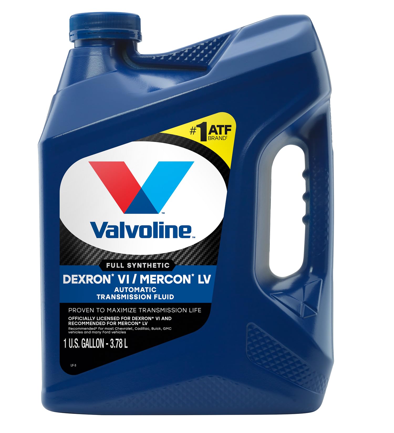 Valvoline Dexron Vi/Mercon Lv (Atf) Full Synthetic Automatic Transmission Fluid 1 Ga (883572-Ea)