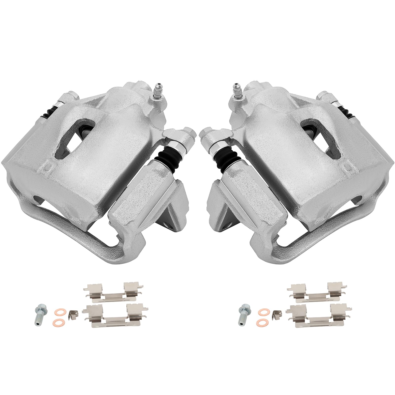 Scitoo Front Left+Right Brake Calipers With Bracket 19B2714 19B2715 Compatible For Toyota Avalon 2005-2007 For Toyota Camry 2005