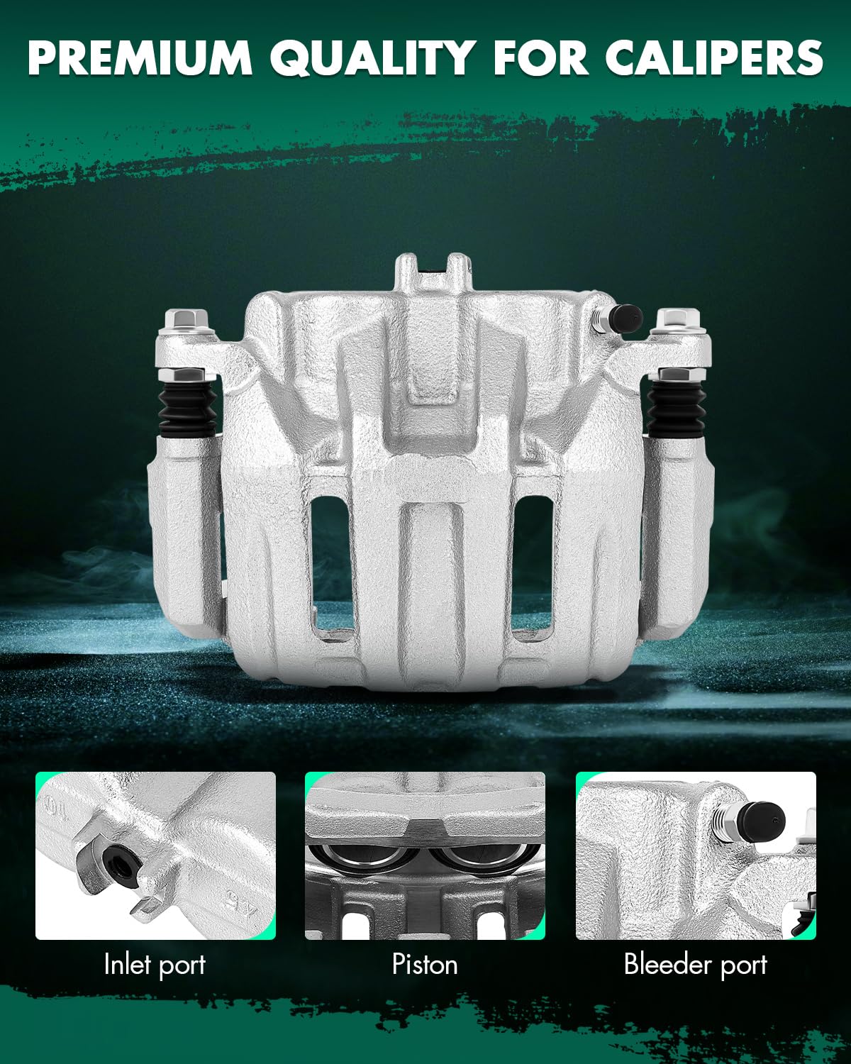 Scitoo Front Brake Caliper With Bracket 19B2959, 19B2958 Fit For Acura Rdx 07-12, For Honda Crosstour 12-15, For Honda Cr-V 07-1