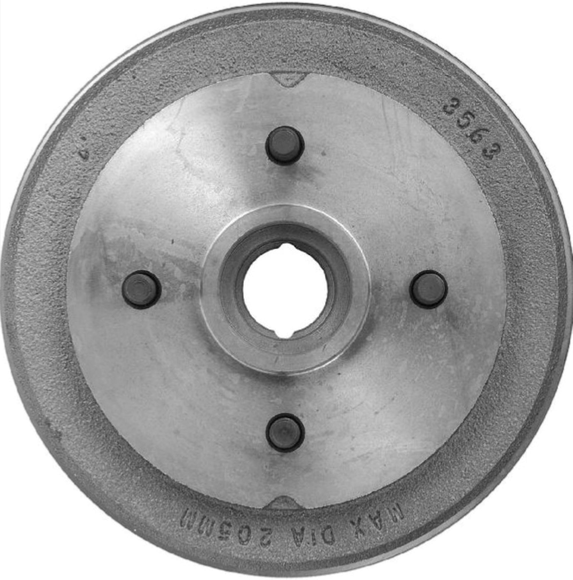 Bendix Premium Pdr0462 Rear Brake Drum For Select Models Dodge Gtx, Colt, Eagle Vista, Mitsubishi Cordia, Galant, Tredia, Plymou
