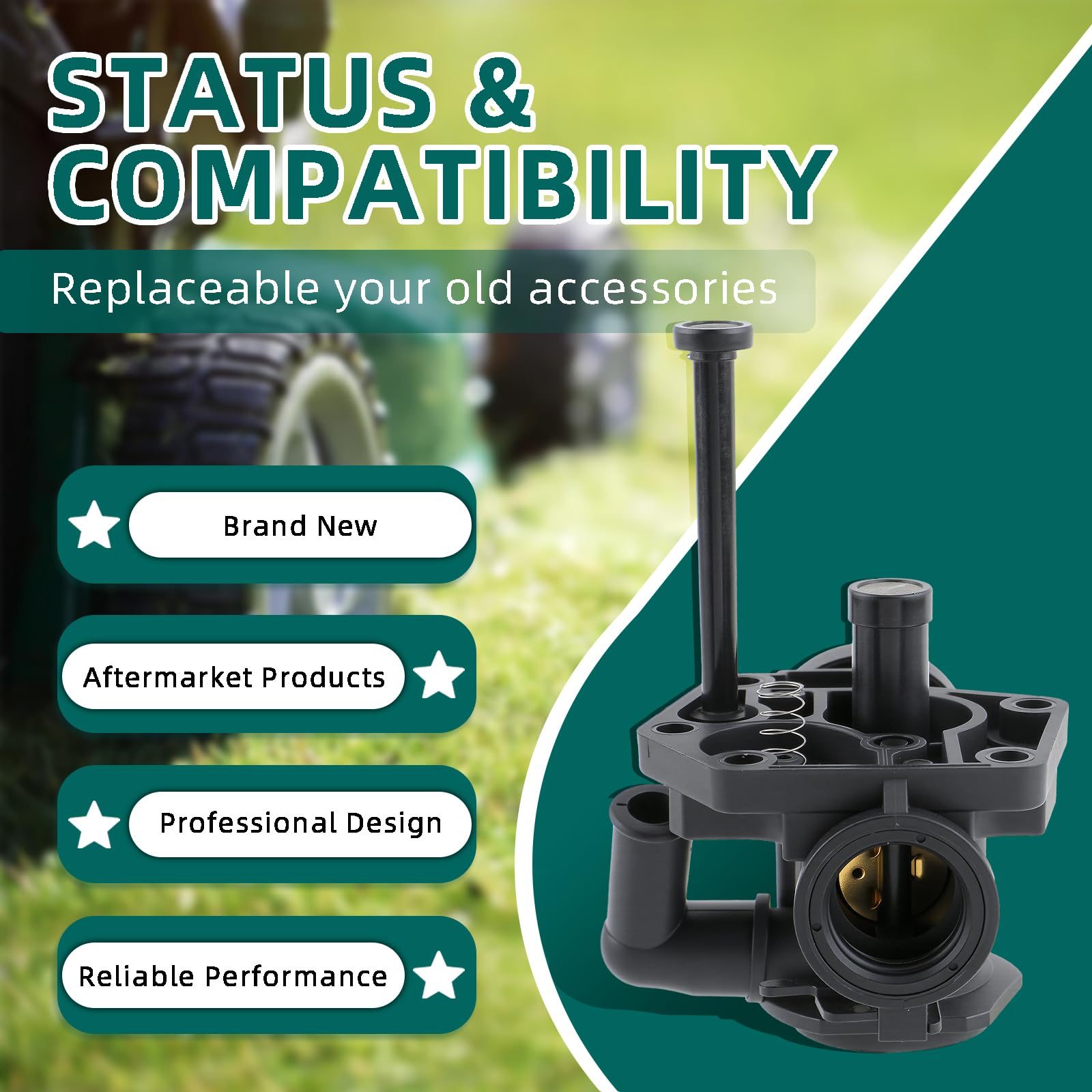 AUTOKAY 795477 Carburetor Compatible with 795477 Replaces 498811 795469 794147 699660