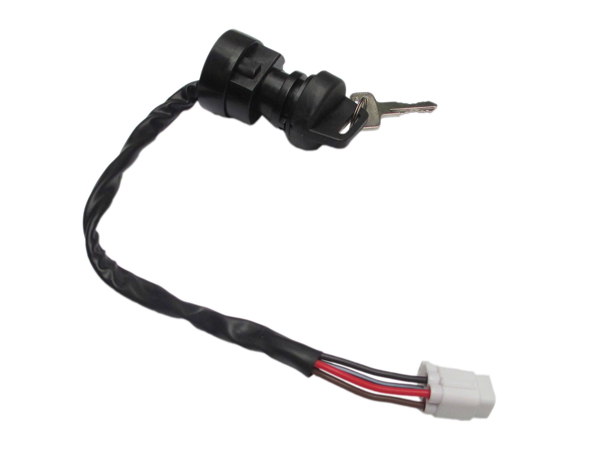Ignition Key Switch For Yamaha Kodiak 400 Yfm400 2X4 4X4 2003-2006