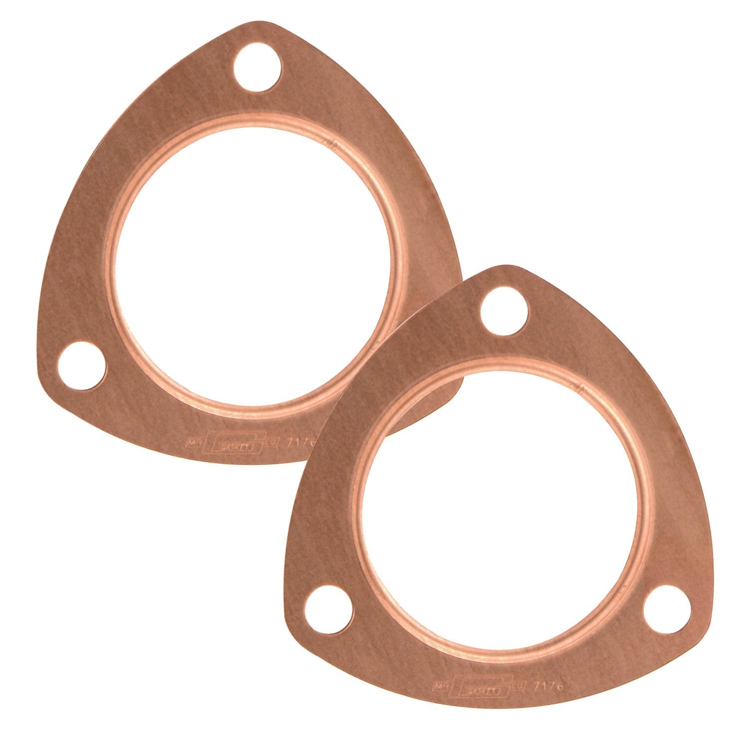 Mr. Gasket 7176C Collector Gasket - Set Of 2 , Orange