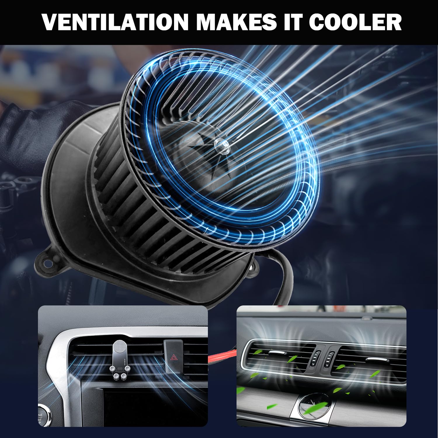 Aspligo 700168 Ac Heater Blower Motor Fan Assembly Fit For Jeep Commander 2006-2007 ,For Jeep Grand Cherokee 2005-2010 5143099Ab