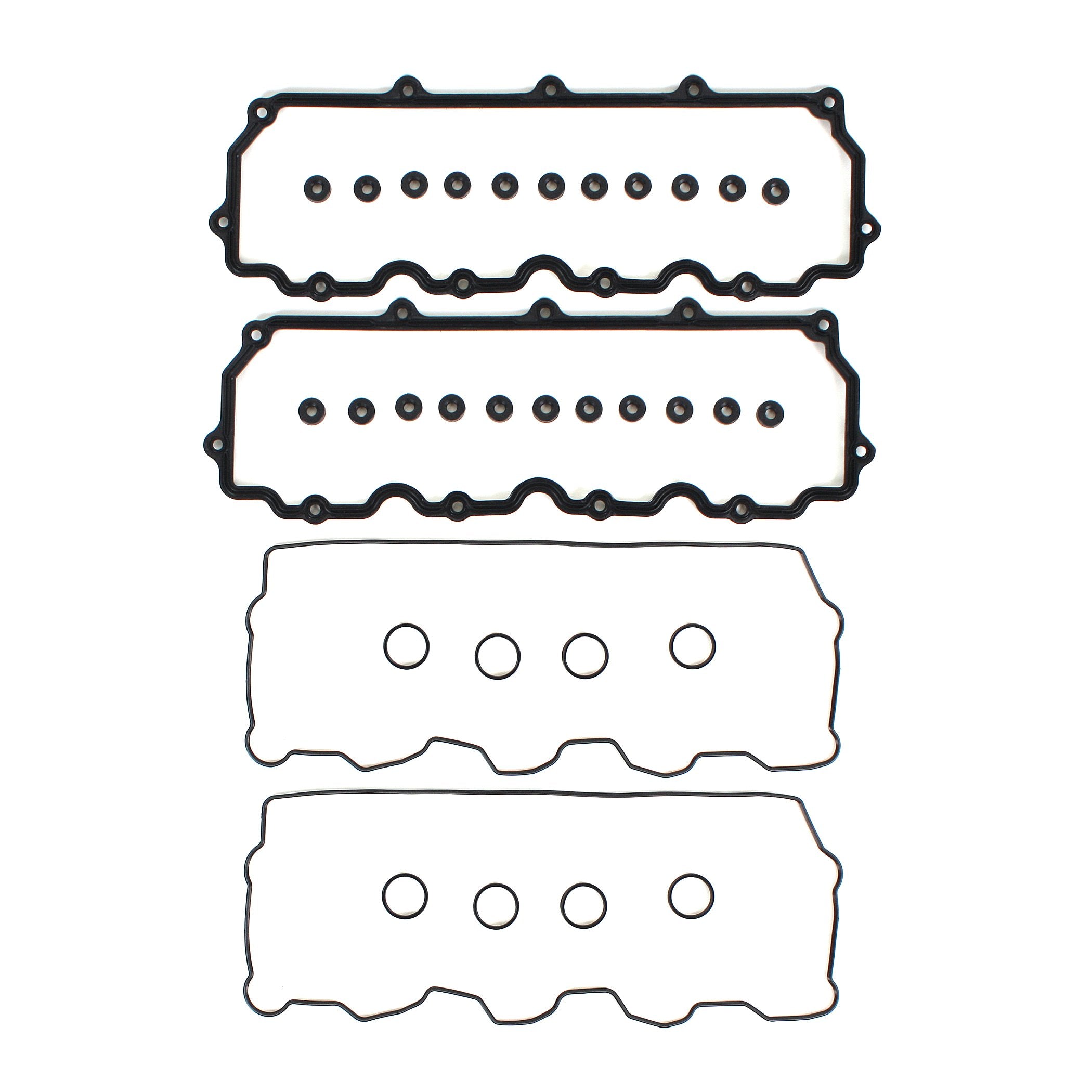 CNS Engine Valve Cover Gasket Set Complete Set Compatible with 03-10 Ford E-Series/F-Series/Excursion 6.0L (363cid) OHV V8 Power