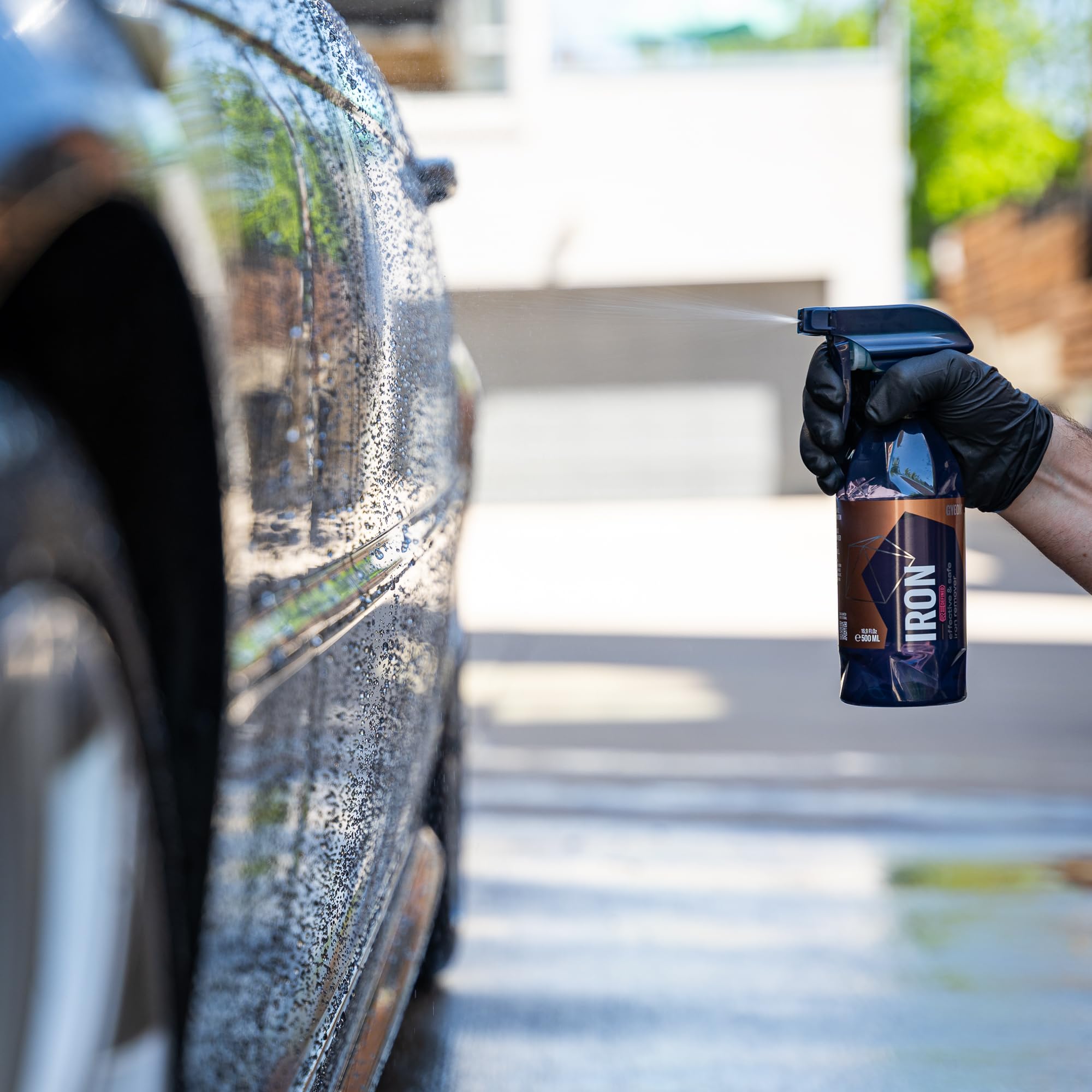 Gyeon Iron Redefined 4 L - Iron Remover And Rust Spot Spray For Car Detailing | Easily Remove Iron Fallout From Your Cars Paint
