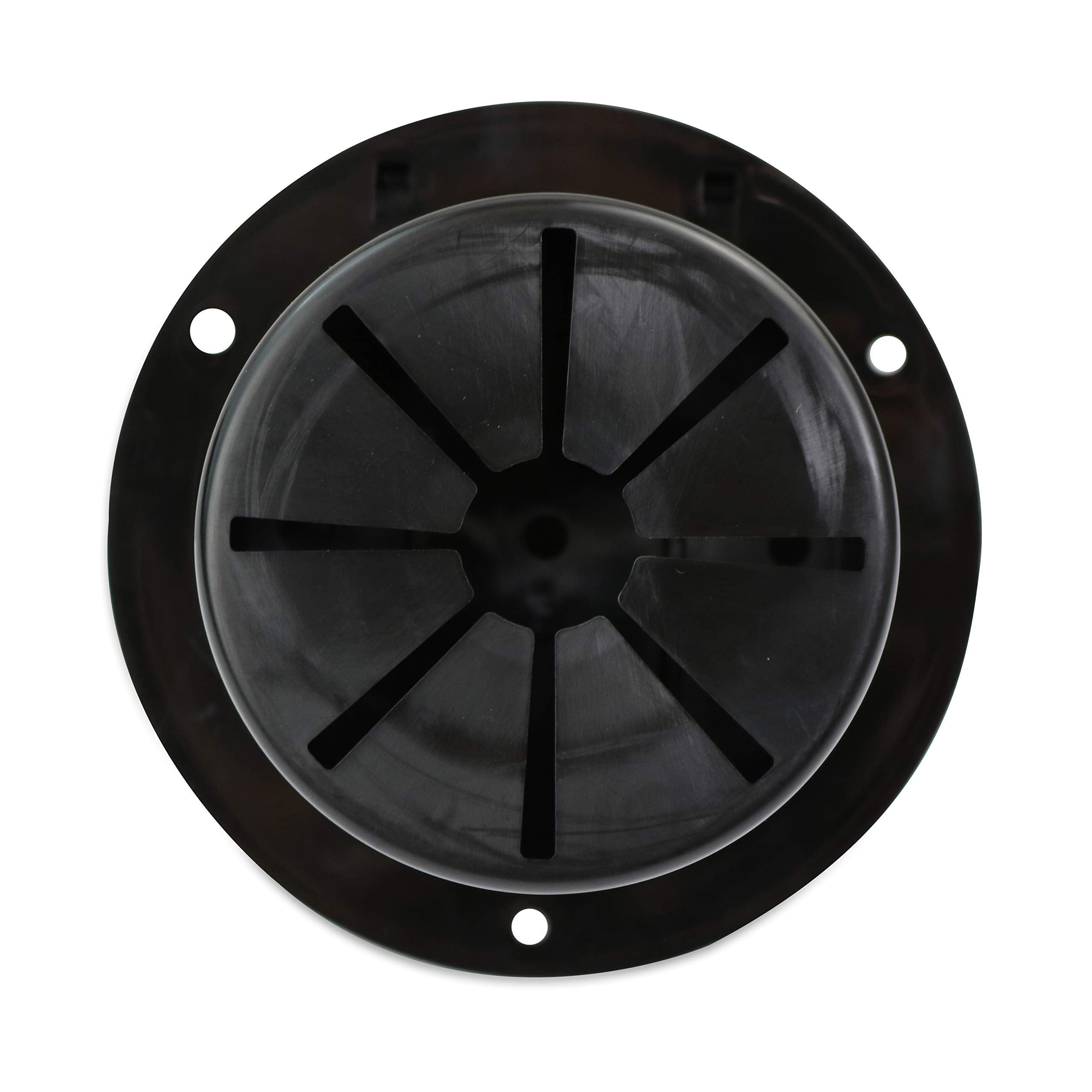 Rv Camper Trailer Motorhome Power Cord Hatch Electrical Access Door (Black-7B)