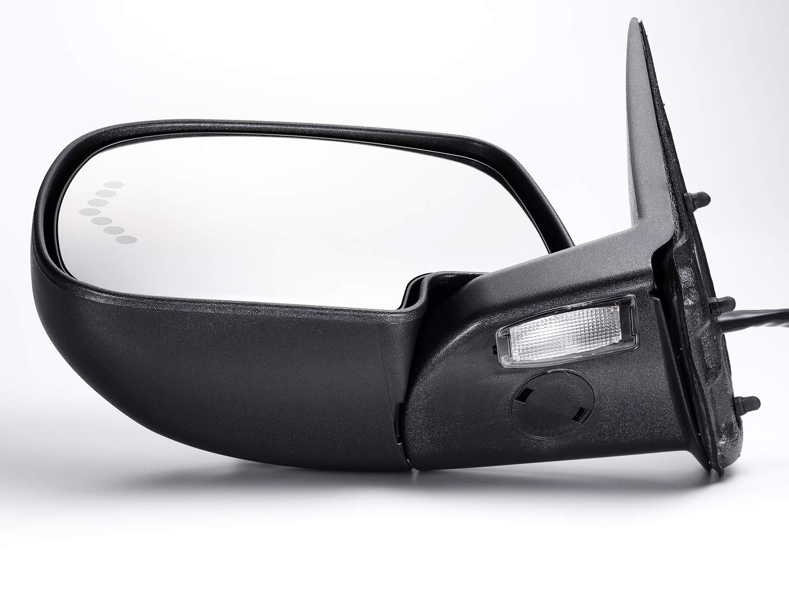 APA Replacement Rear View Mirror Power Folding Heated Signal Memory Puddle for 2003-2007 SILVERADO SIERRA TAHOE YUKON ESCALADE D