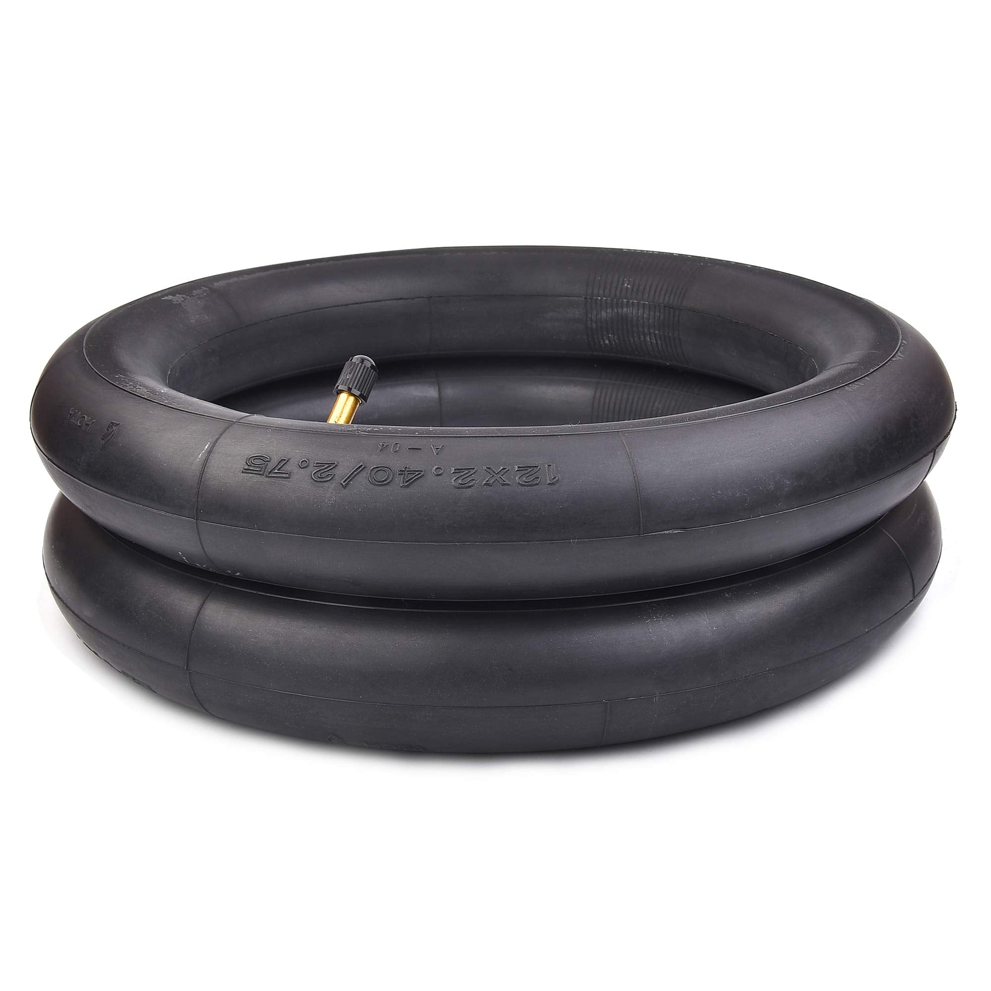 12 1/2 X 2 3/4 (12.5 X 2.75) Mini Dirt Bike Inner Tube Replacement For Mx350 Mx400 Dirt Rocket Razor Dune Buggy (2 Pack)