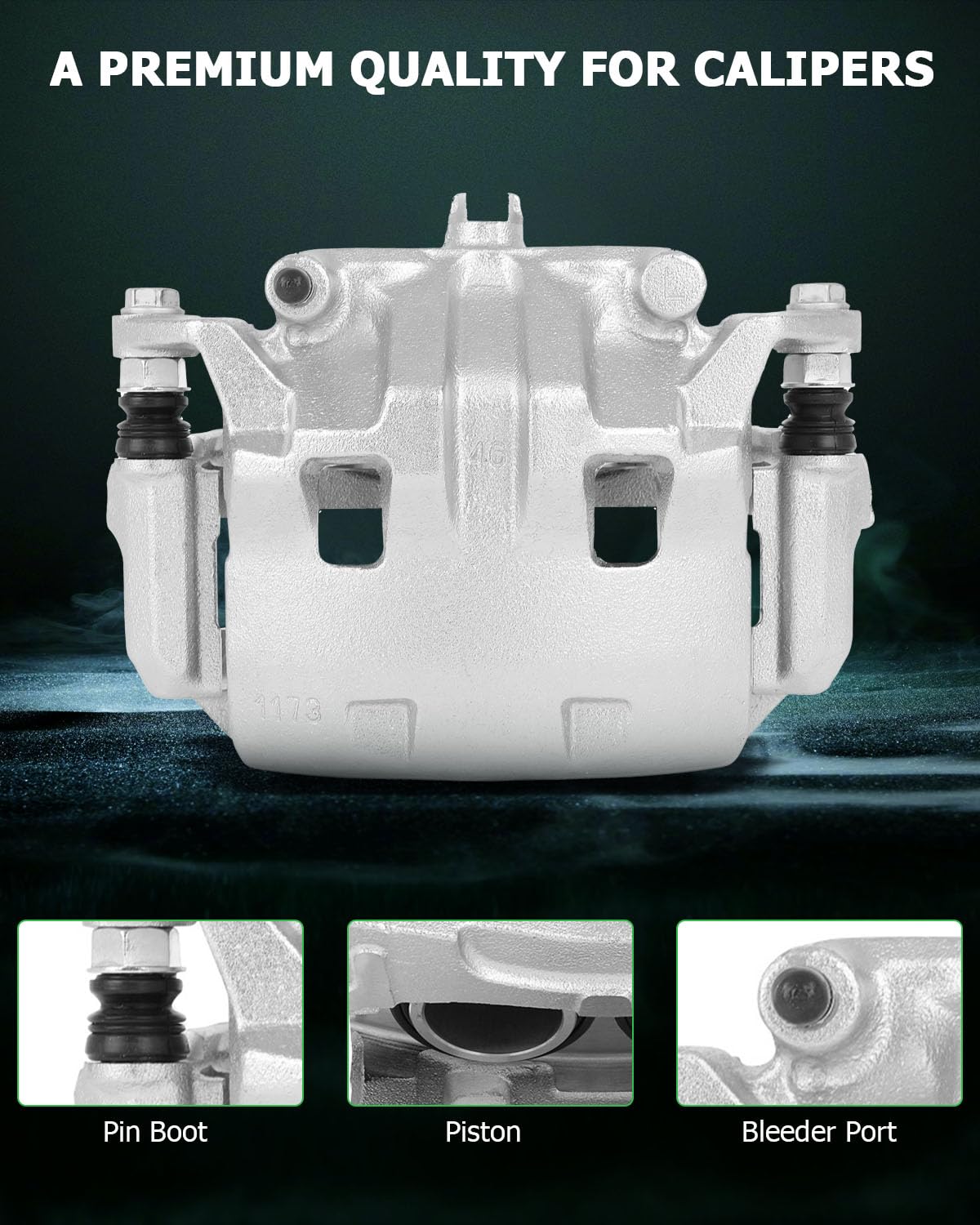 Scitoo 19B3123A 19B3122A Front Left & Right Disc Brake Calipers Assembly W/Bracket For Nissan For Frontier/For Pathfinder/For Xt