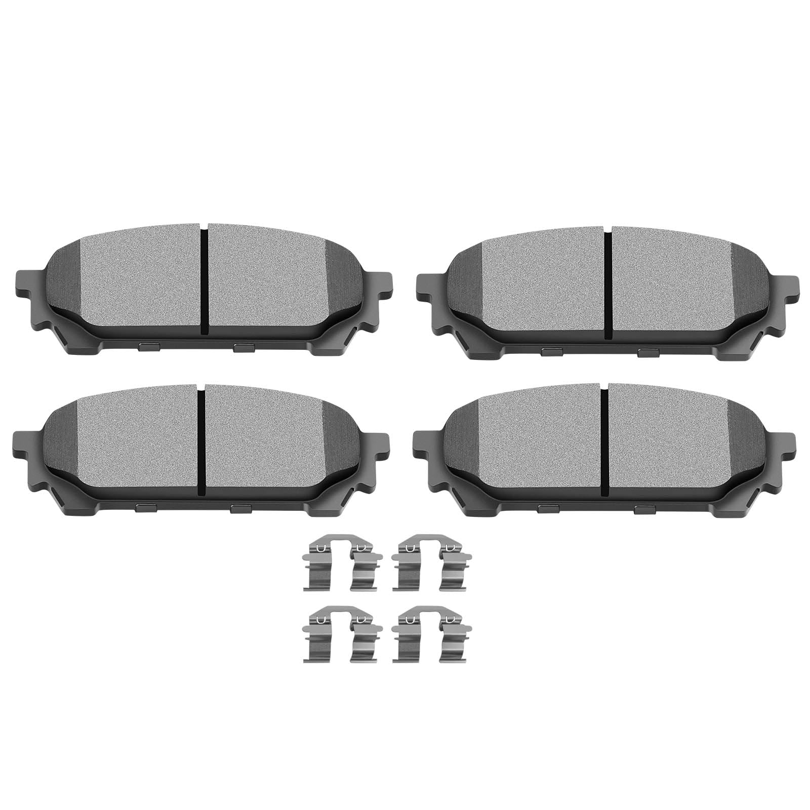 SCITOO Ceramic Brake Pads, 4pcs Rear Brake Pads Brakes Kits fit for 2005-2006 for Saab 9-2X,2004-2008 for Subaru Forester,2003-2