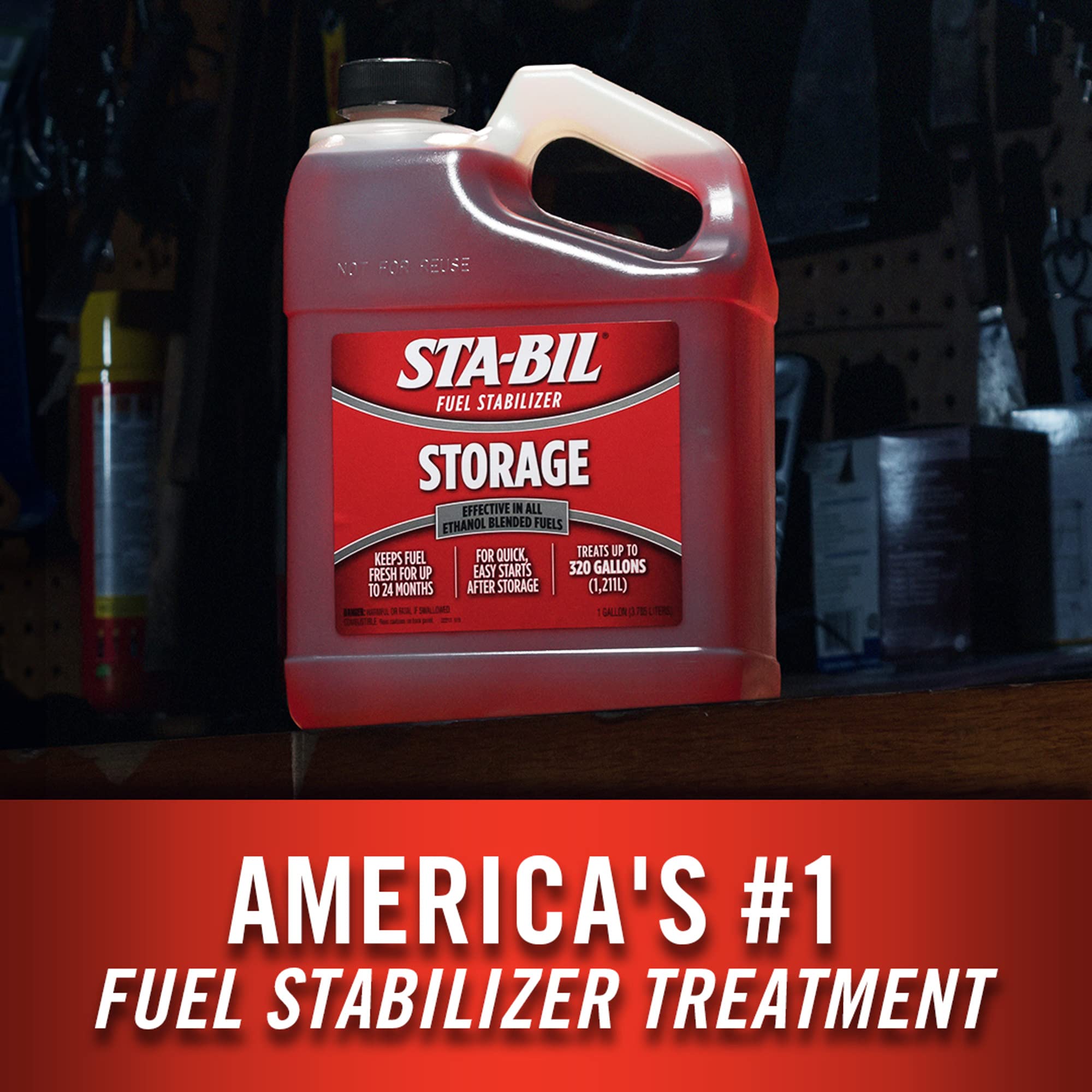 Sta-Bil Storage Fuel Stabilizer | Keeps Fuel Fresh For 24 Months, Prevents Corrosion, Gasoline Treatment Fuel Additive That Prot
