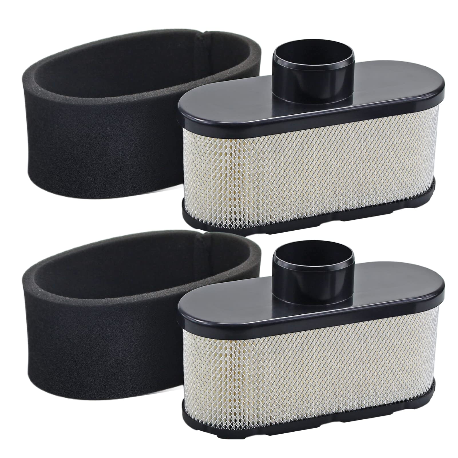 2 Pack Air Filter Cleaner 11013-0752 11013-0726 Pre filter 11013-7046 for Kawasaki FR651V FR691V FR730V FS481V FS541V FS600V FS6