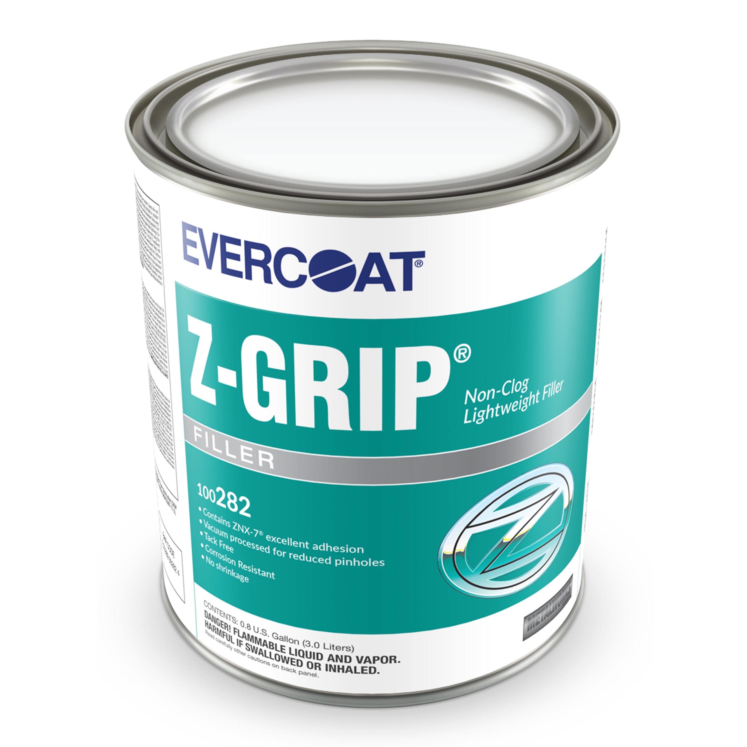 Evercoat Z-Grip Lightweight Body Filler For Aluminum, Fiberglass & More - 128 Fl Oz