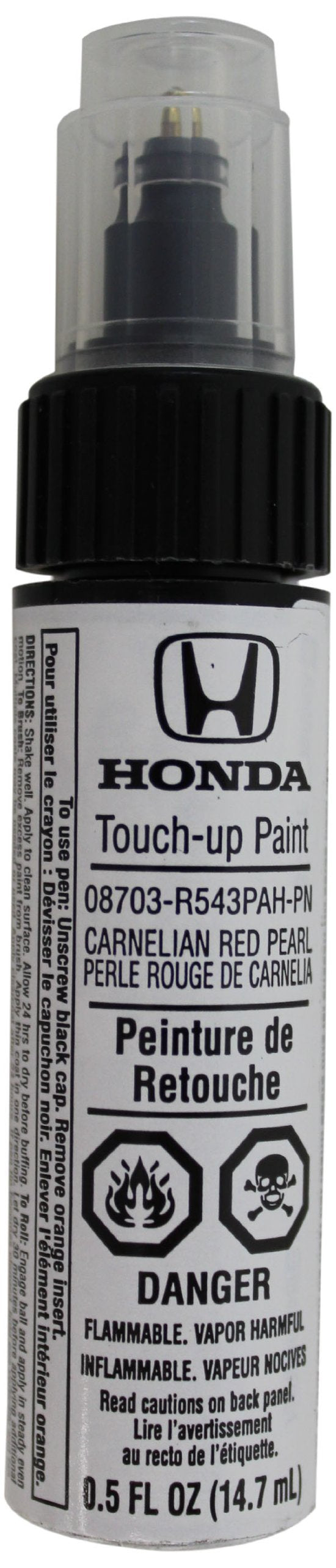 Genuine Honda Accessories 08703-R543PAH-PN Carnelian Red Pearl Touch-Up Paint