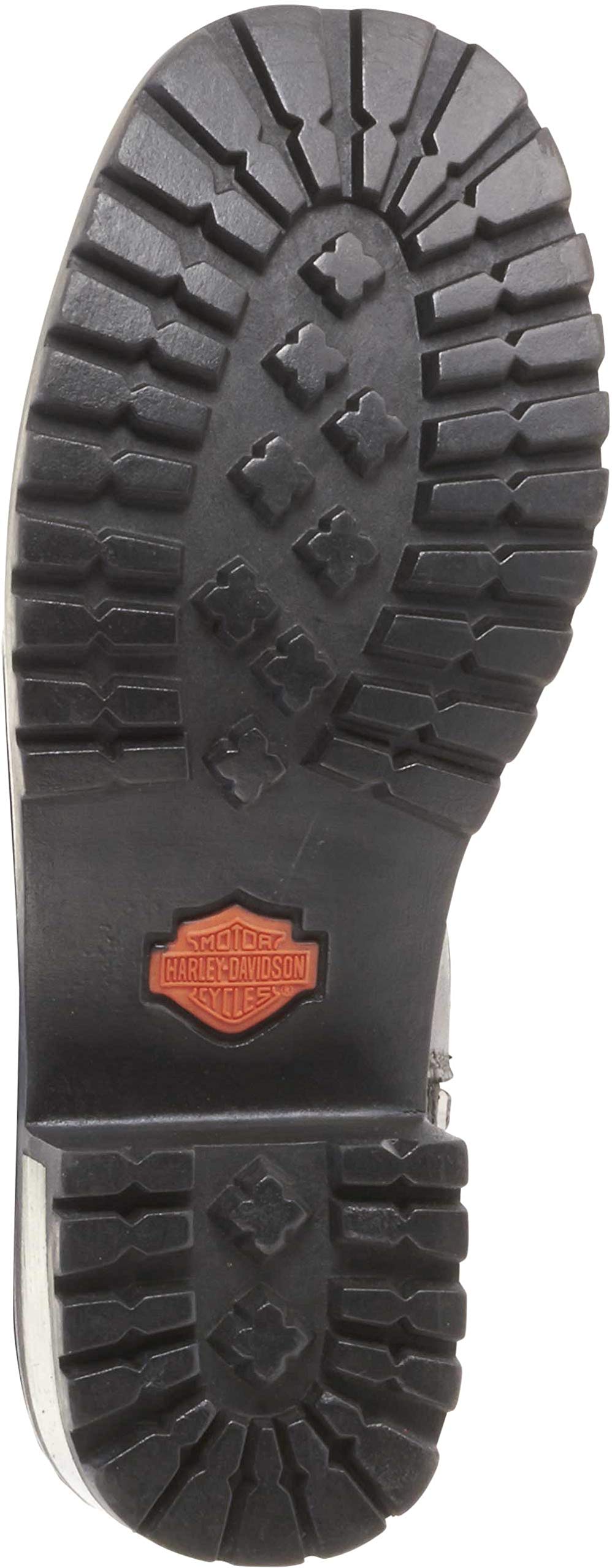 HARLEY-DAVIDSON FOOTWEAR Women's Amber Water Resistant Motorcycle Boot ,Black,9.5 M US