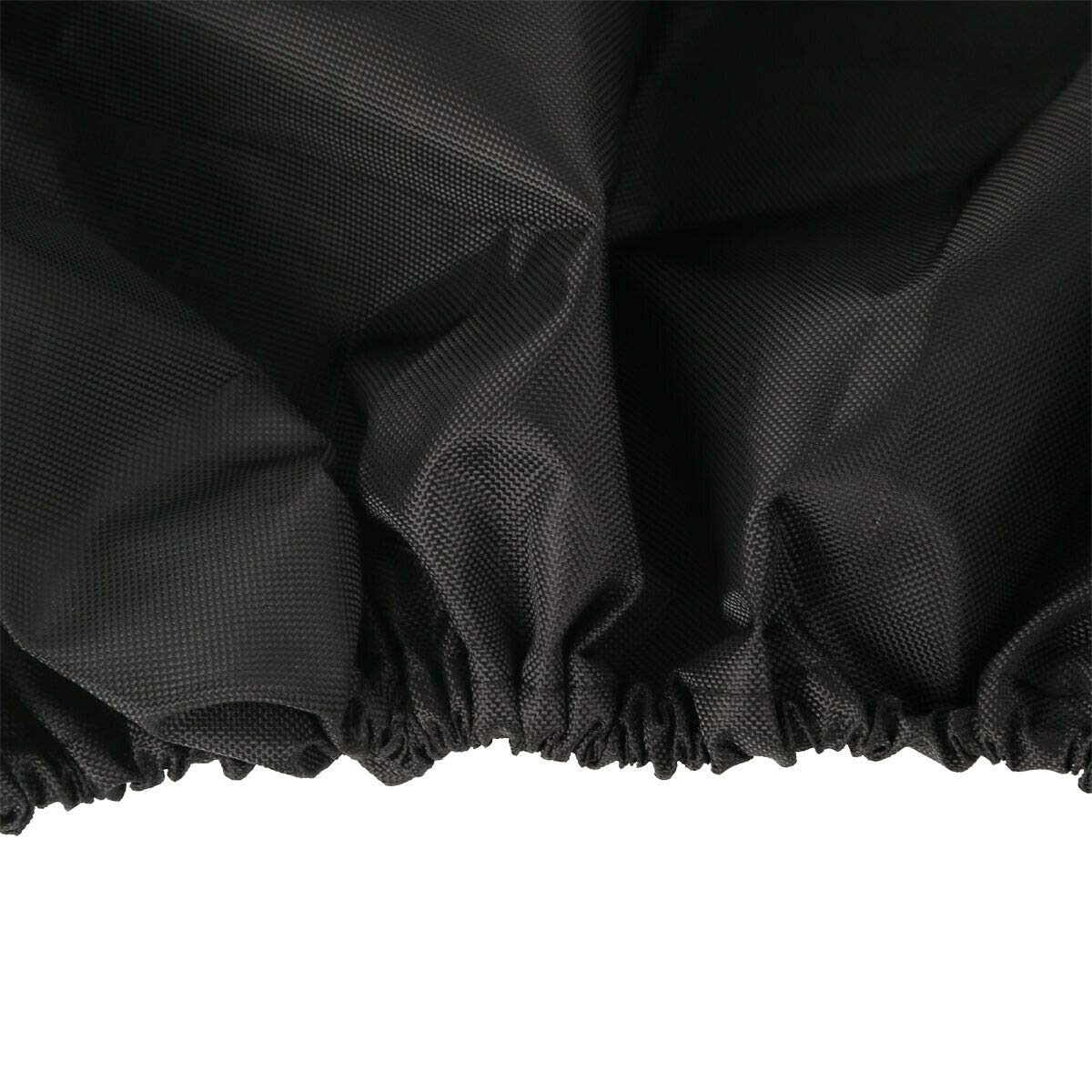 Wowtk Waterproof Saddlebag Speaker Audio Lid Bras/Lid Covers Fits For Harley Touring Electra Glide Road Glide Street Glide Road King Models 1994-2024,Black