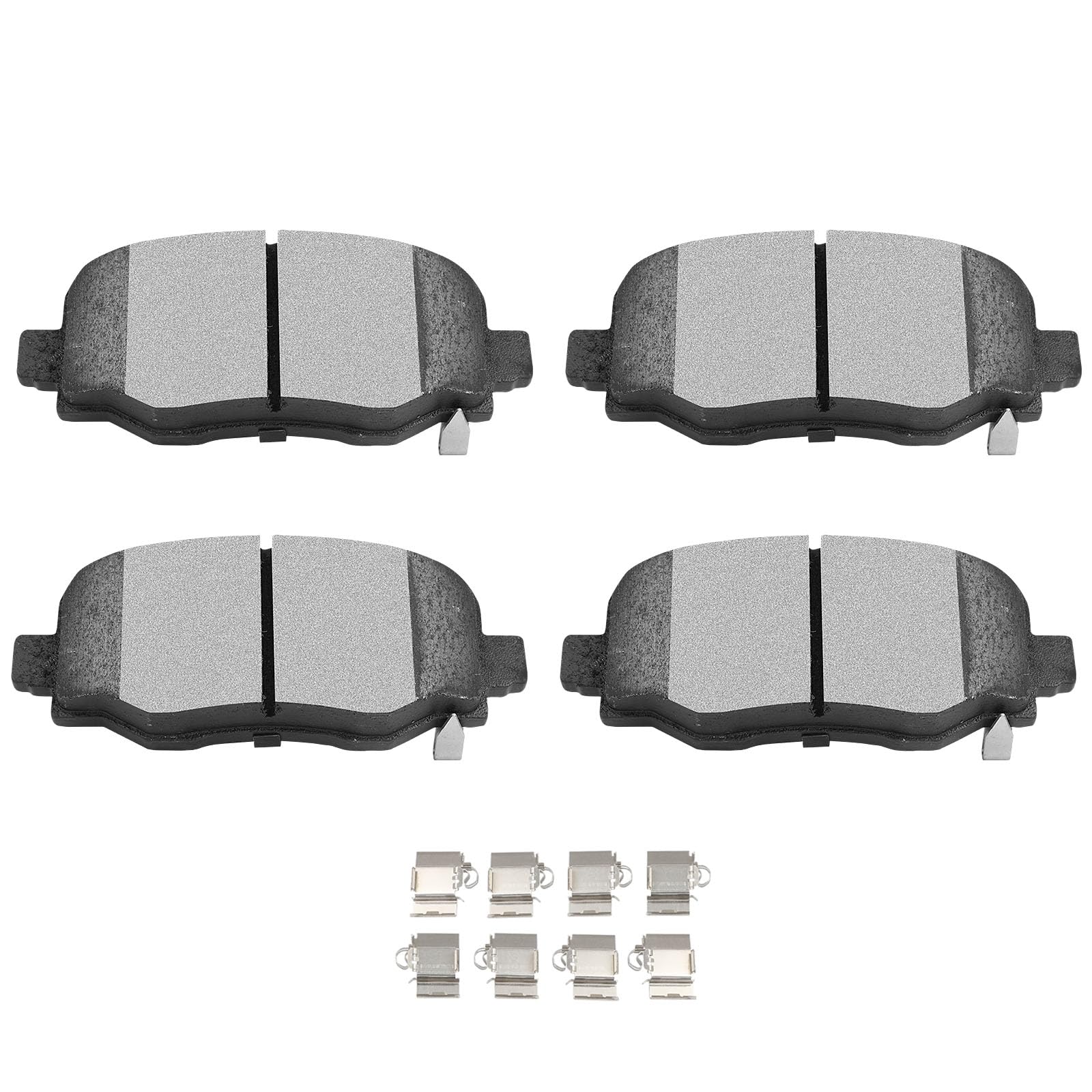 Scitoo Rear Disc Brake Pad Set 4Pcs W/Hardware Fit For Chrysler For 200 2015-2017,For Jeep For Cherokee 2014-2023