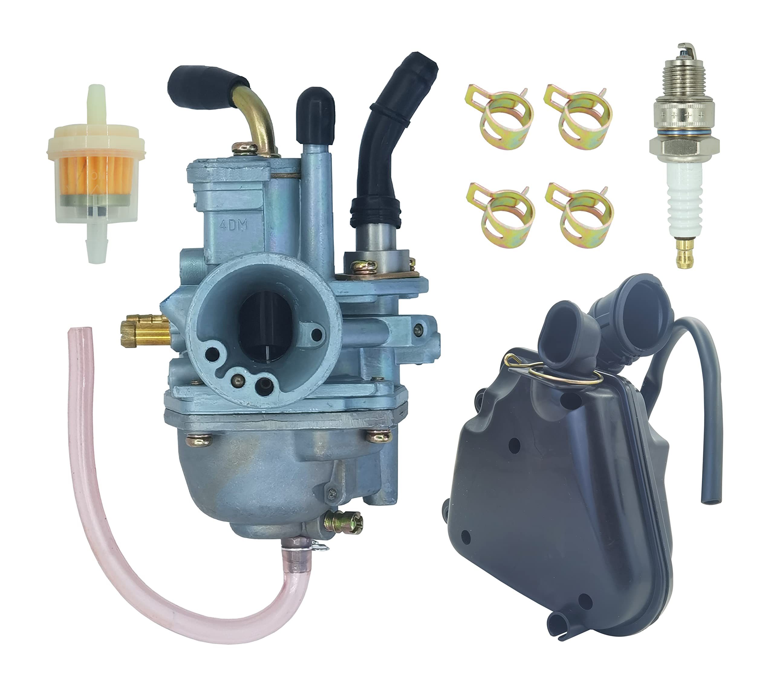 Carburetor For Polaris Predator 50 90 2003-2007,Carburetor For Polaris Sportsman 90 2001-2006,Polaris Scrambler 50 90 Carburetor 2001-2003 With Air Filter&Spark Plug Kit