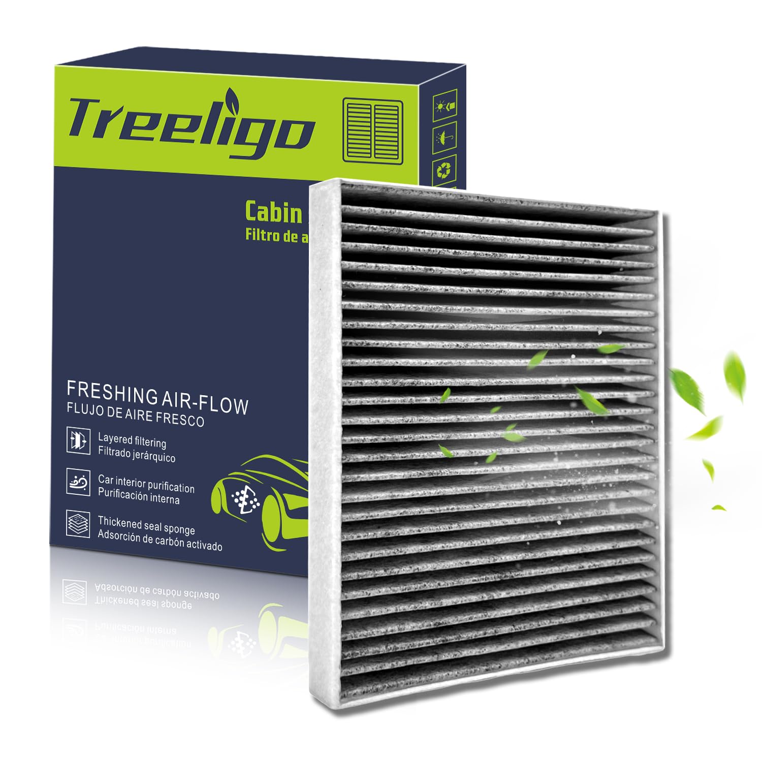 Treeligo Cf12157 Cabin Air Filter Compatible With Camry(2018-2024),Corolla(2019-2024),Rav4,Prius,Highlander Avalon,Fit For Mazda