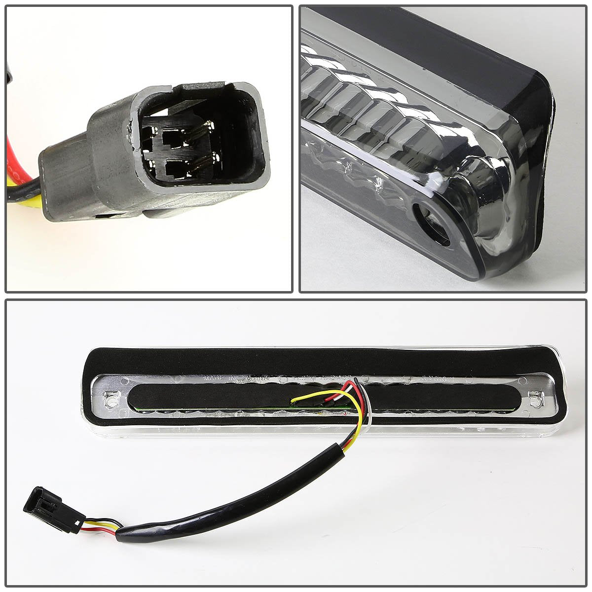 Dna Motoring 3Bl-C1088-Led-Sm Smoked Lens Led Third Tail Brake Light [Compatible With 88-00 C1500 C2500 C3500 / K1500 K2500 K350