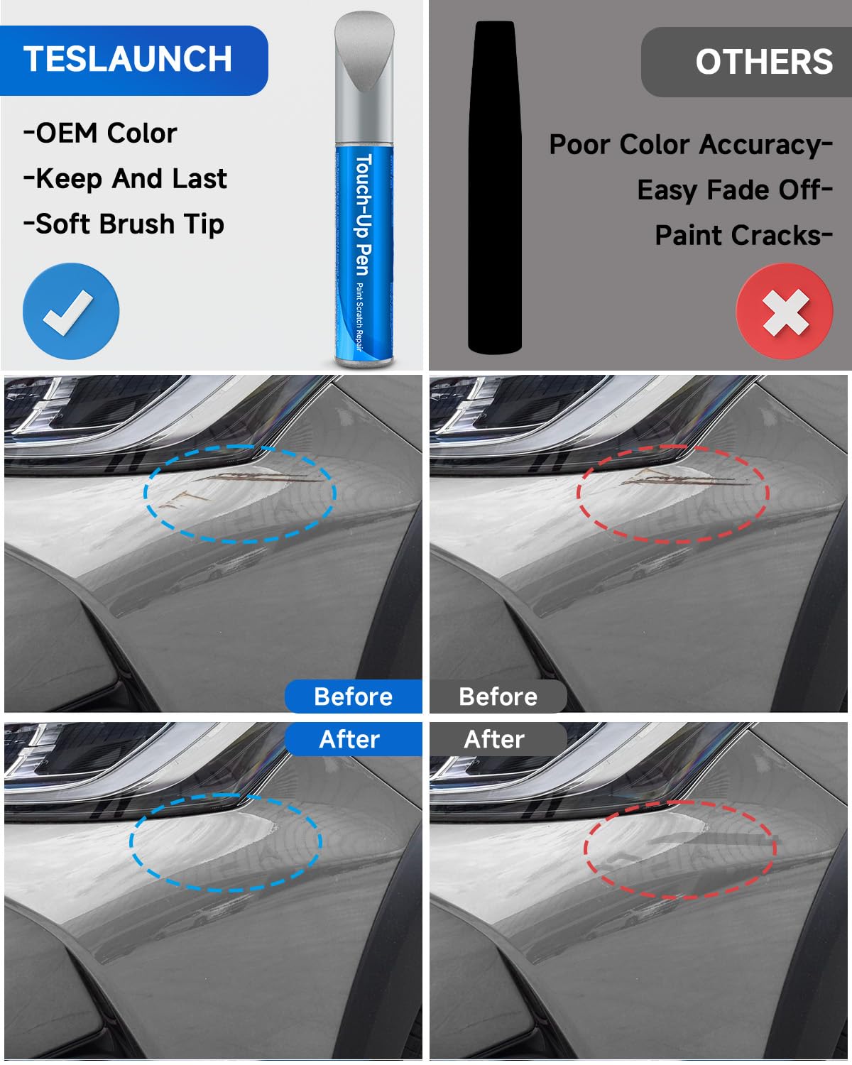 1J9 Celestial Silver Metallic Touch Up Paint Compatible with Toyota Exact Match Touch Up Paint Car Scratch Repair