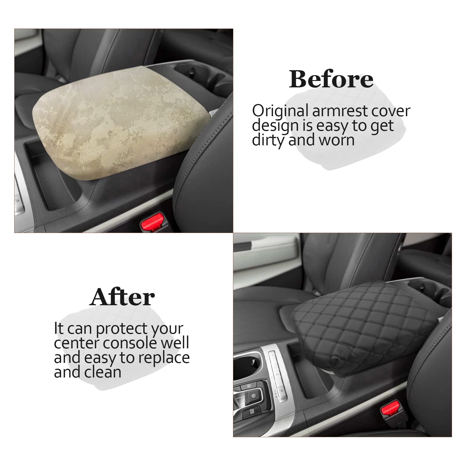 Sktu For 2025 2024 2023 2022 Kia Carnival Center Console Cover Ka4 Mpv Seat Box Cover Protector Kia Carnival 2024 2025 Accessori