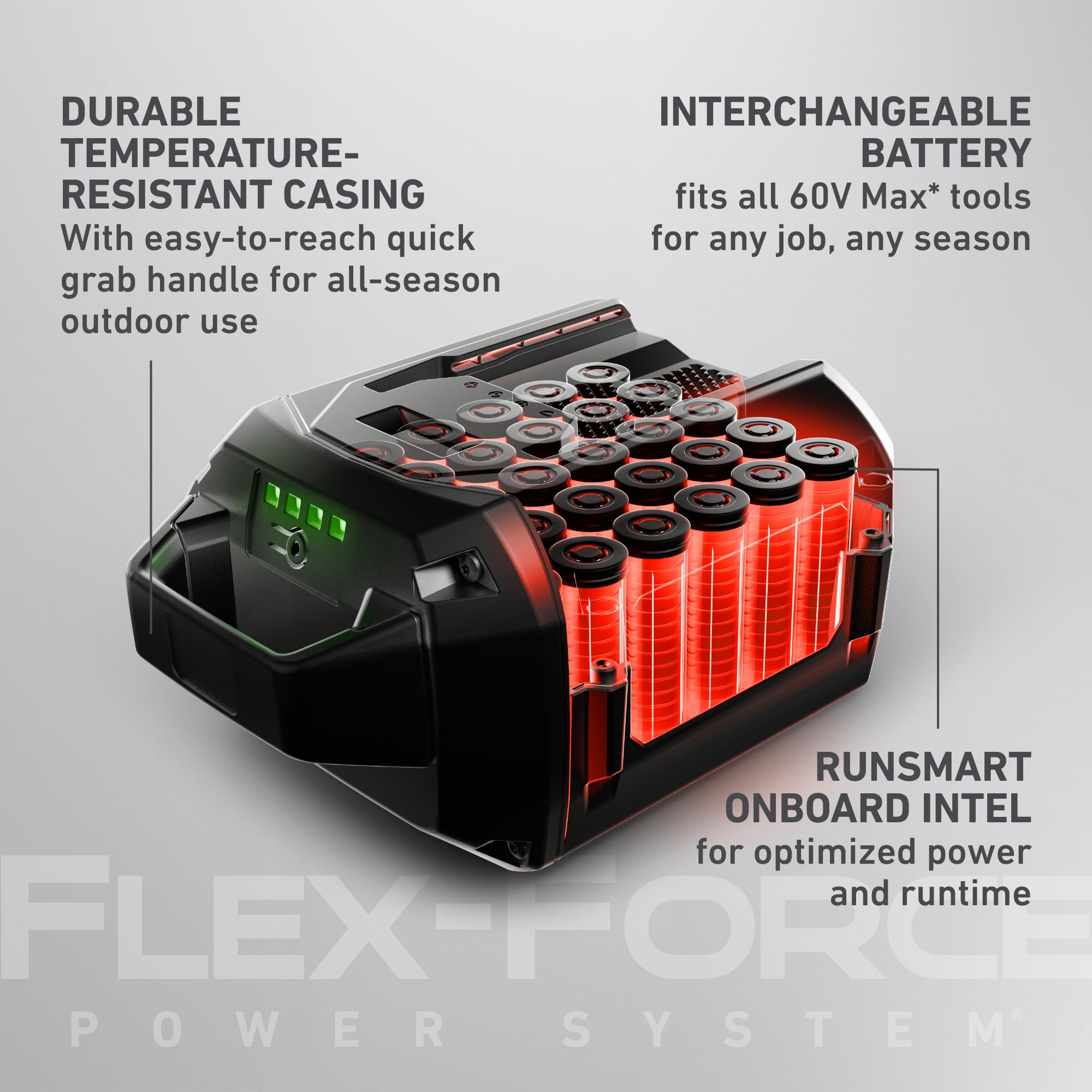 Toro 60V MAX* Flex-Force 5.0Ah Lithium-Ion Battery