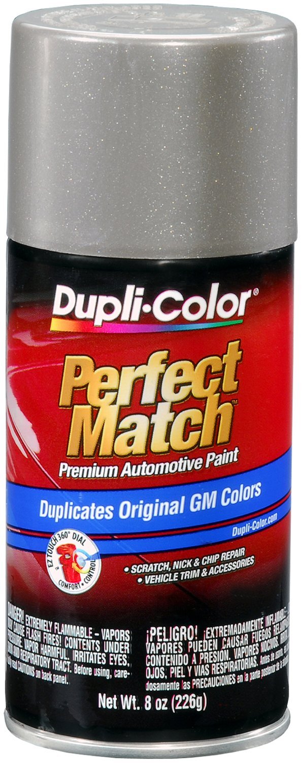 Dupli-Color (Bgm0490-6 Pk) Pewter Metallic General Motors Exact-Match Automotive Paint - 8 Oz. Aerosol, (Case Of 6)