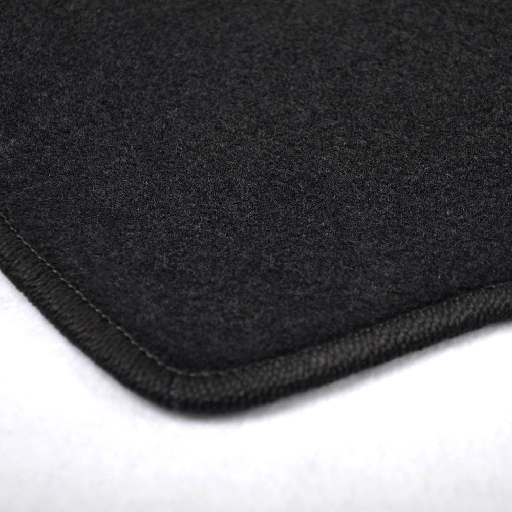 Floor Mats Compatible with 10-17 Chevy Equinox, Black Nylon Flooring Protection Interior Carpets by IKON MOTORSPORTS, 2011 2012