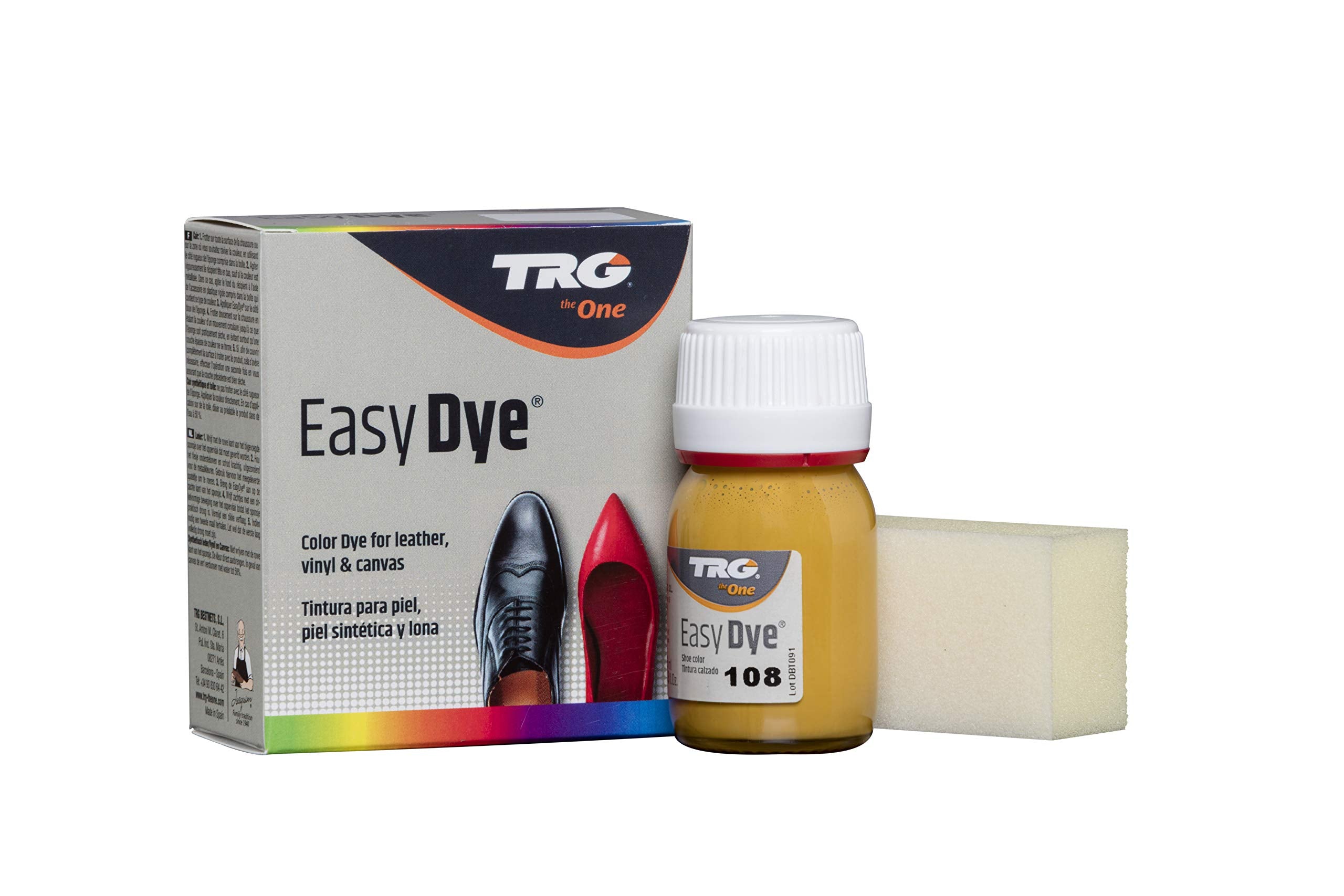 Trg Easy Dye For Leather And Canvas Shoes And Accessories (108 - Ochre)