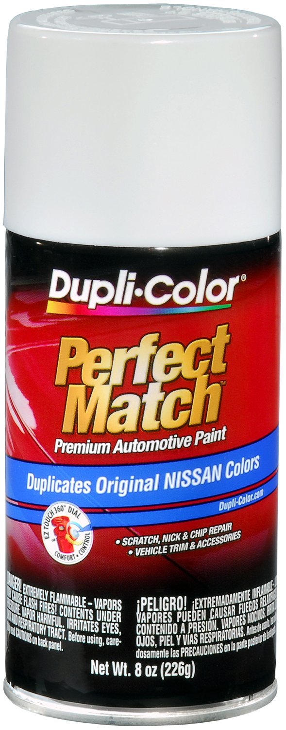 Dupli-Color Ebns05627-6 Pk Super White Nissan Perfect Match Automotive Paint - 8 Oz. Aerosol, (Case Of 6)