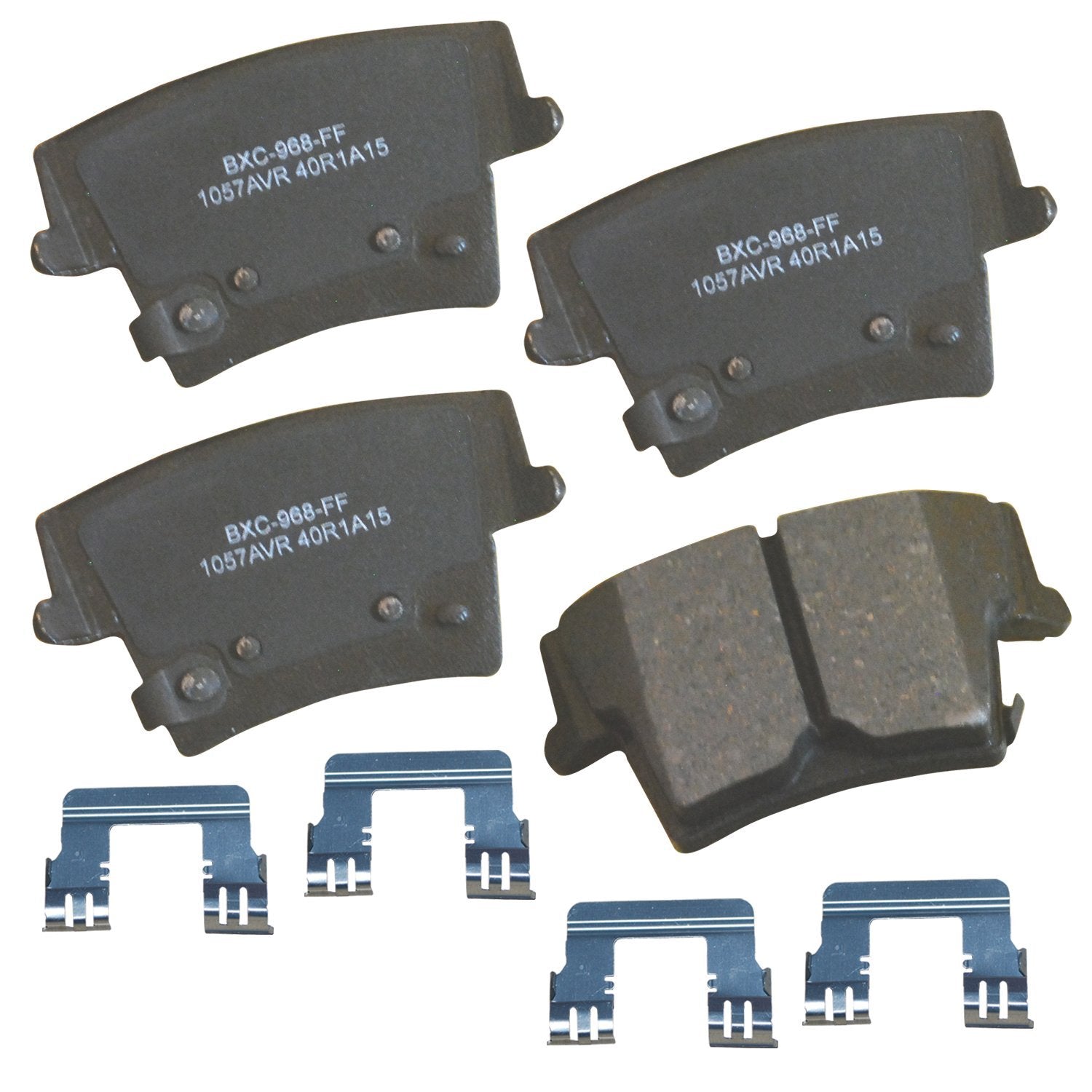 Bendix Premium Sbc1057Avr Ceramic Rear Brake Pads For Dodge Charger 2014-2006, Magnum 2008-2006