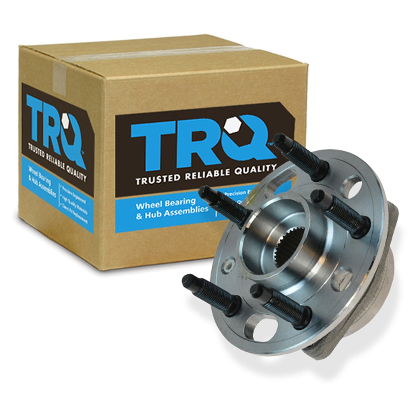 Trq Front Or Rear Wheel Bearing Hub Assembly Lh Left Or Rh Right Compatible With Buick Chevy Gmc Saab 513288 13504972 13589507 H