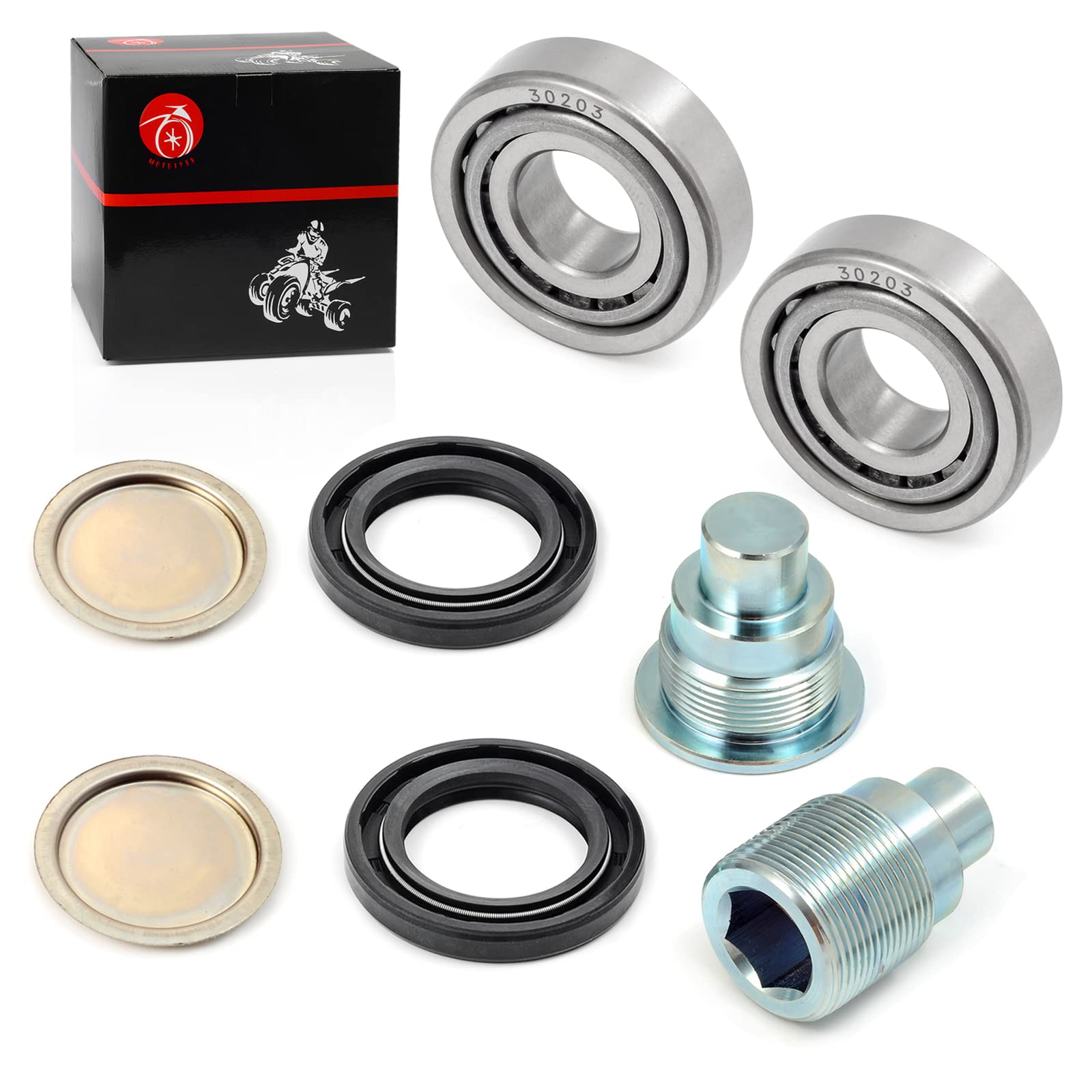 Swingarm Bearing Seal Bolt Kit for Honda Recon 250 TRX250X TRX250EX TRX 250 TE/TM Rancher 350 400 Fourtrax Foreman 300 400 450 T