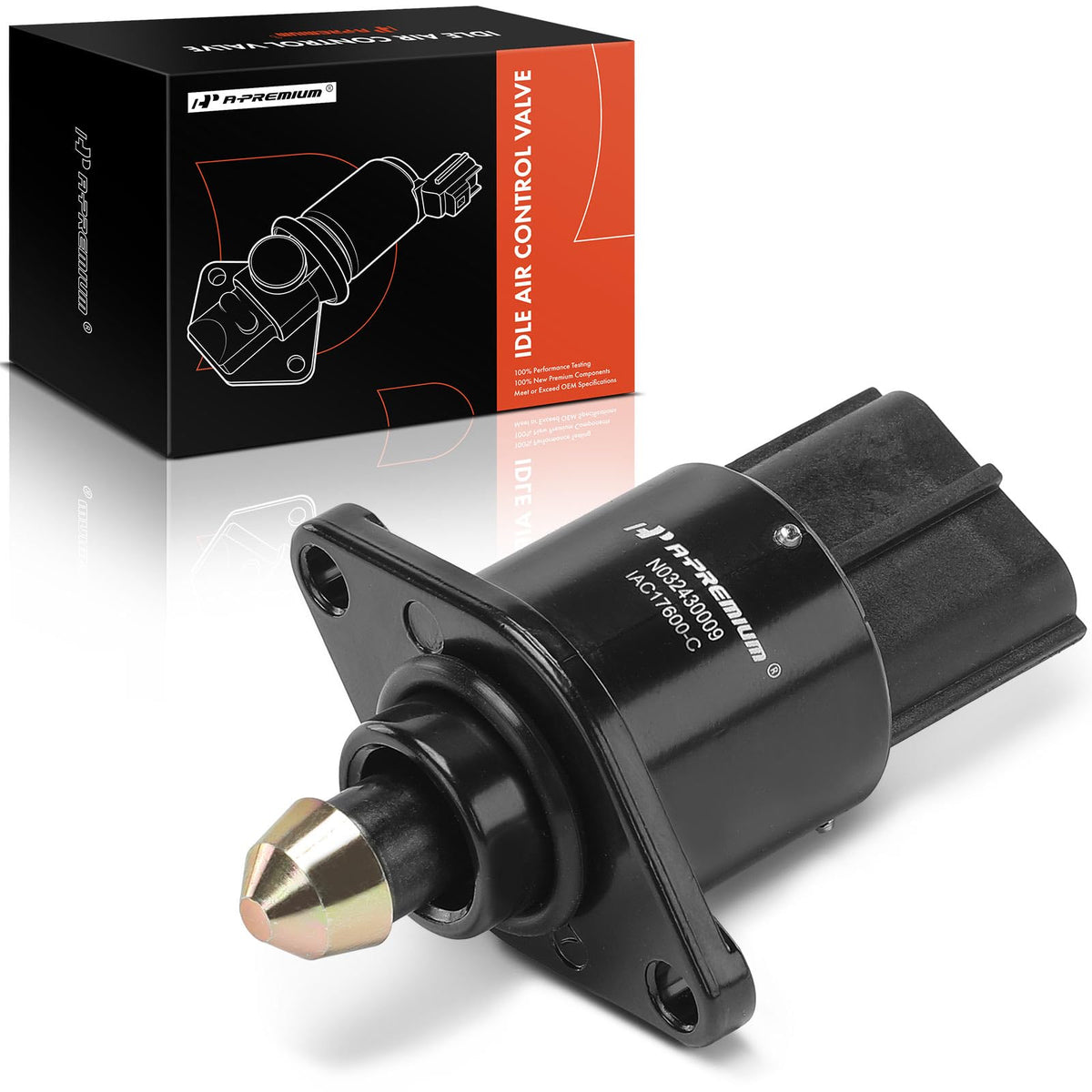 A-Premium Fuel Injection Idle Air Control Valve Compatible with Jeep & Dodge Vehicles - Cherokee 98-01, Grand Cherokee 98-04, TJ