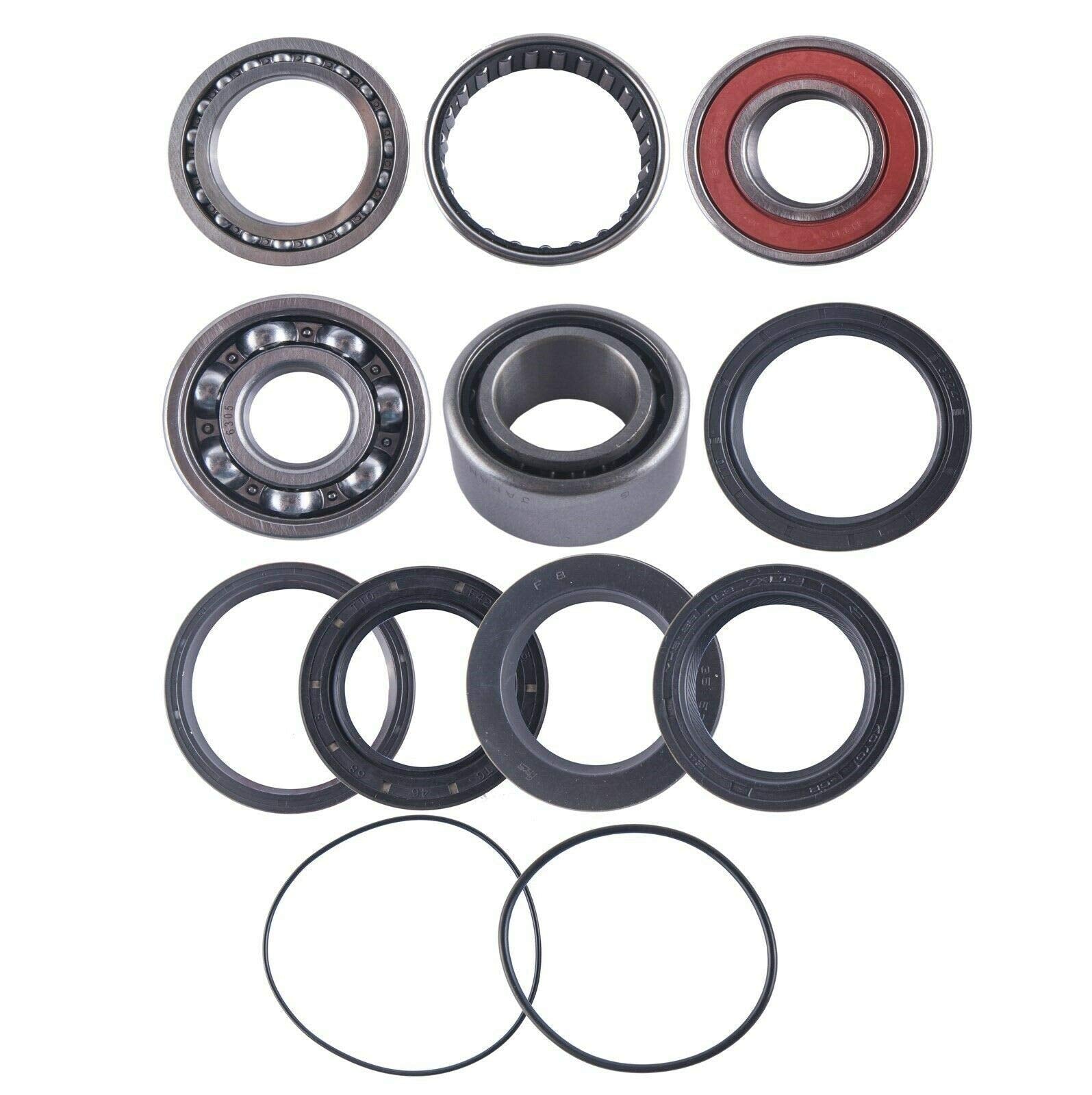 East Lake Axle Replacement For Rear Differential Bearing & Seal Kit Yamaha 250 Timberwolf 1992 1993 1994-2000