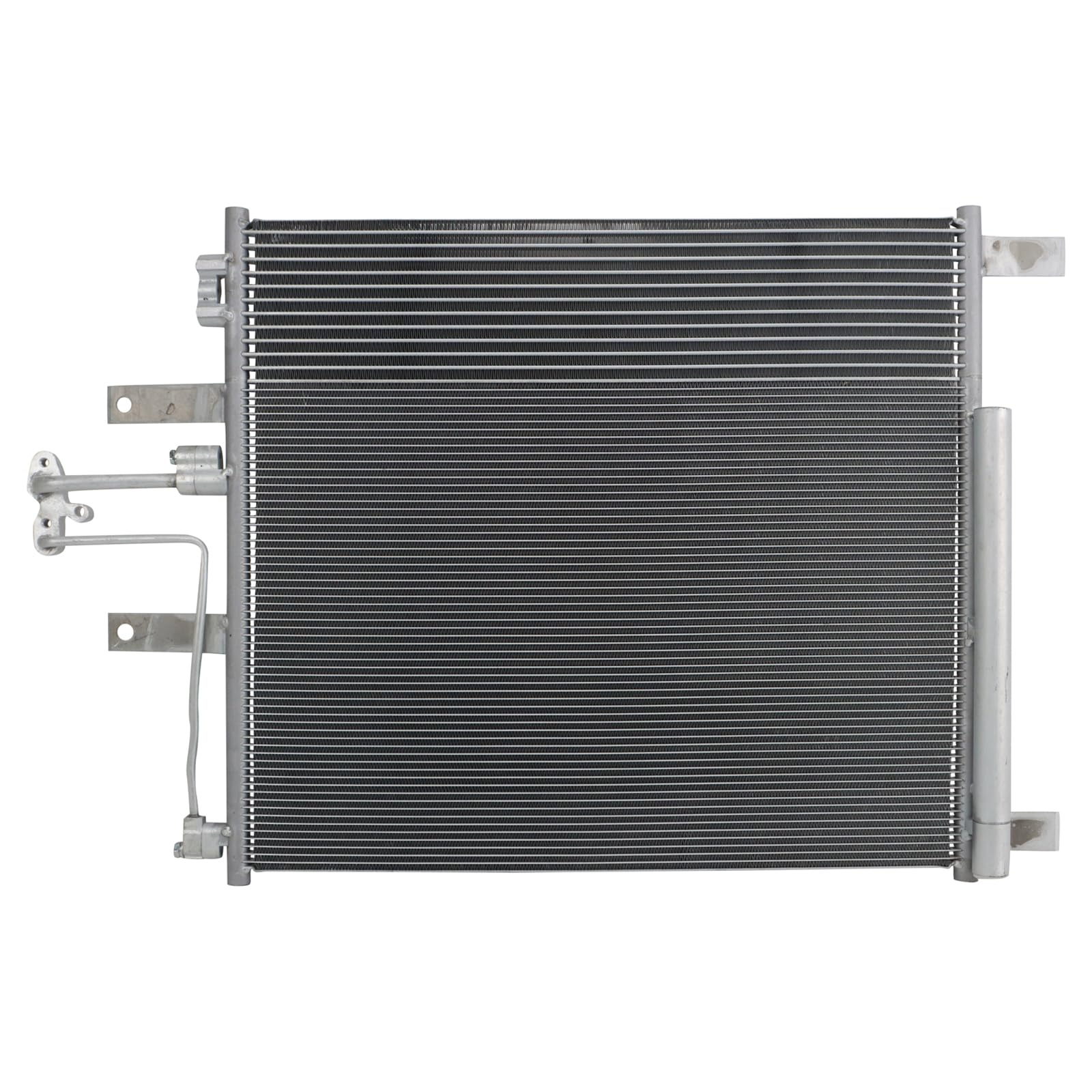 TRQ Air Conditioning A/C Condenser Receiver Drier Compatible with 2009-2010 Dodge Ram 1500 Ram 2500 2009 Ram 3500 2011 Ram 1500