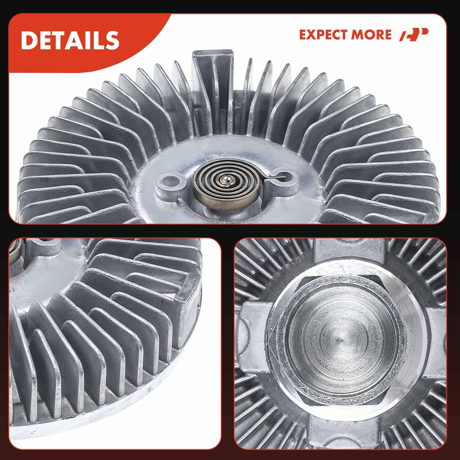 A-Premium Electronic Radiator Cooling Fan Clutch Compatible with Ram 1500 2011-2020, 2500 2011-2019, 3500 2011-2018, 4000, 1500 Classic & Dodge Ram 1500/2500/3500 Pickup, Ram 4000, Replace# 22059