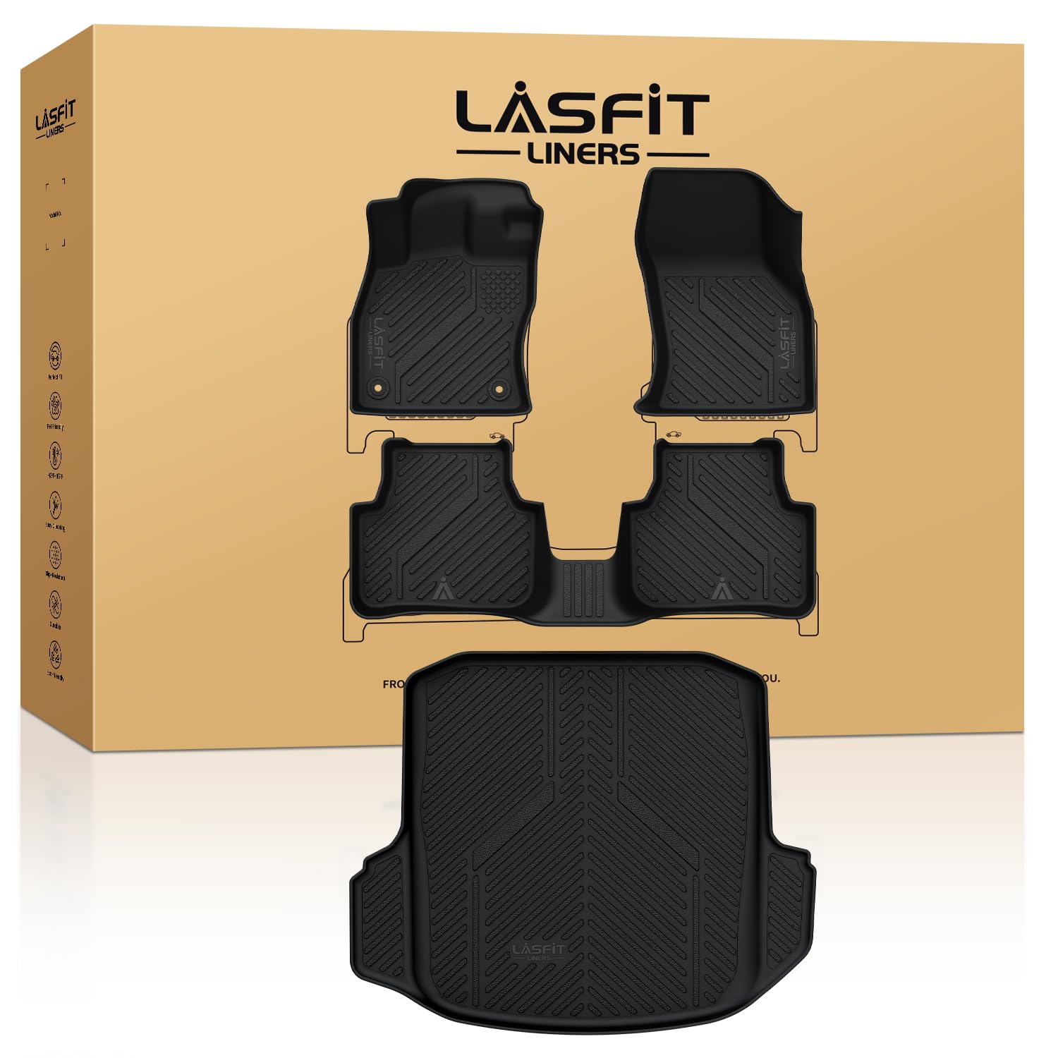 Lasfit Floor Mat Floor Liner Car Mat Cargo Mat Cargo Liner Trunk Liner Trunk Mat Bed Mat Bed Liner Truck Bed Mat Truck Bed Liner