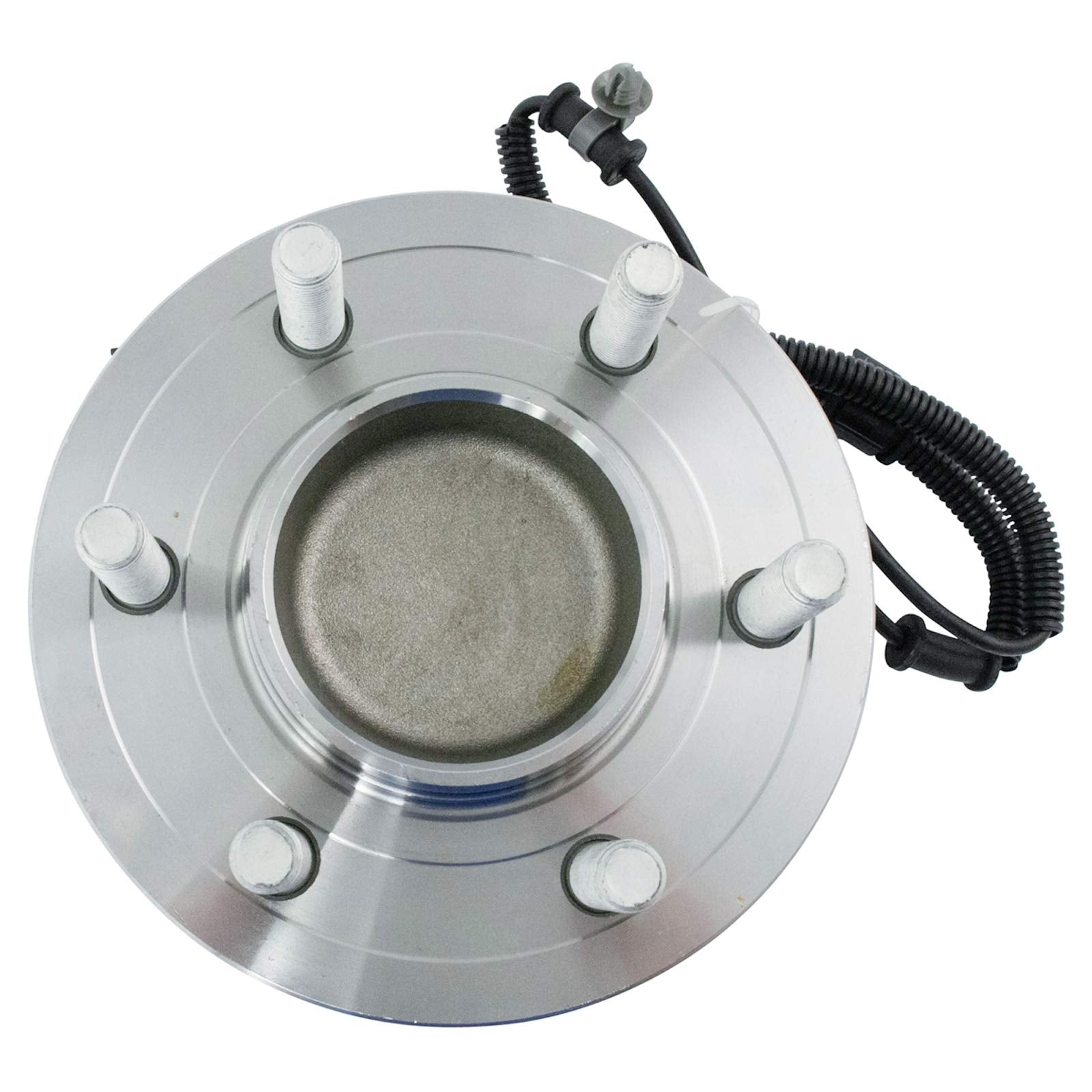 Trq Front Passenger Side Driver & Passenger Side Wheel Bearing & Hub Assembly With Abs Sensor Compatible With 2015-2017 Ford Exp