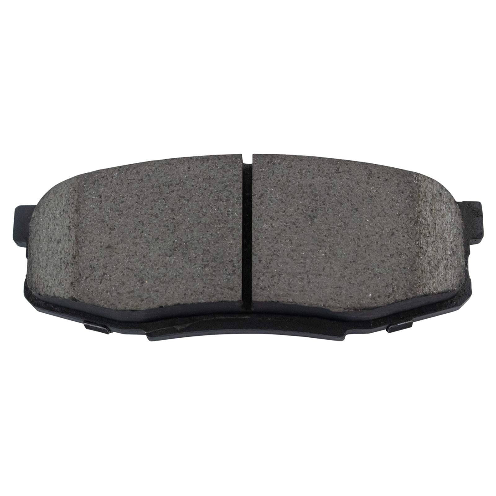 Trq Rear Brake Pad & Rotor Kit Brake Pads Brake Rotor Ceramic Vented Premium G-Coated Compatible With 2008-2021 Lexus Lx570 Toyo