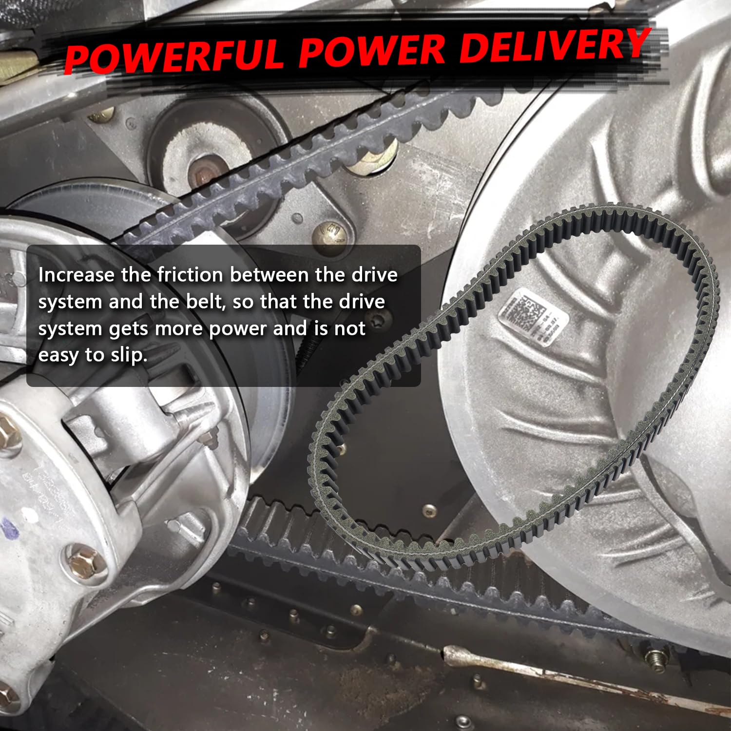 3211077 Drive Belt 20G4022 Heavy Duty Carbon Belt Fits For 1993-2019 Polaris Sportsman 400 500 Ranger 500 Scrambler Magnum Repla