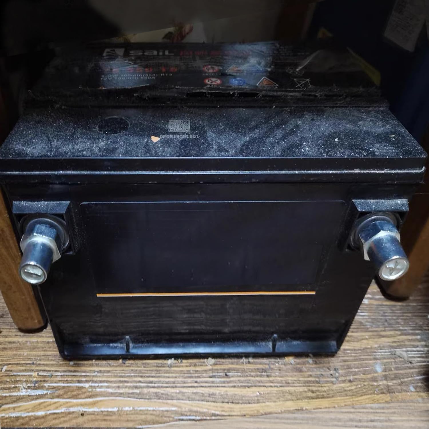 Ampper M8 Thread Male Zinc Battery Terminal Charging Posts, M8 Battery Post Adapter (+/-) For Extension, Pack Of 2