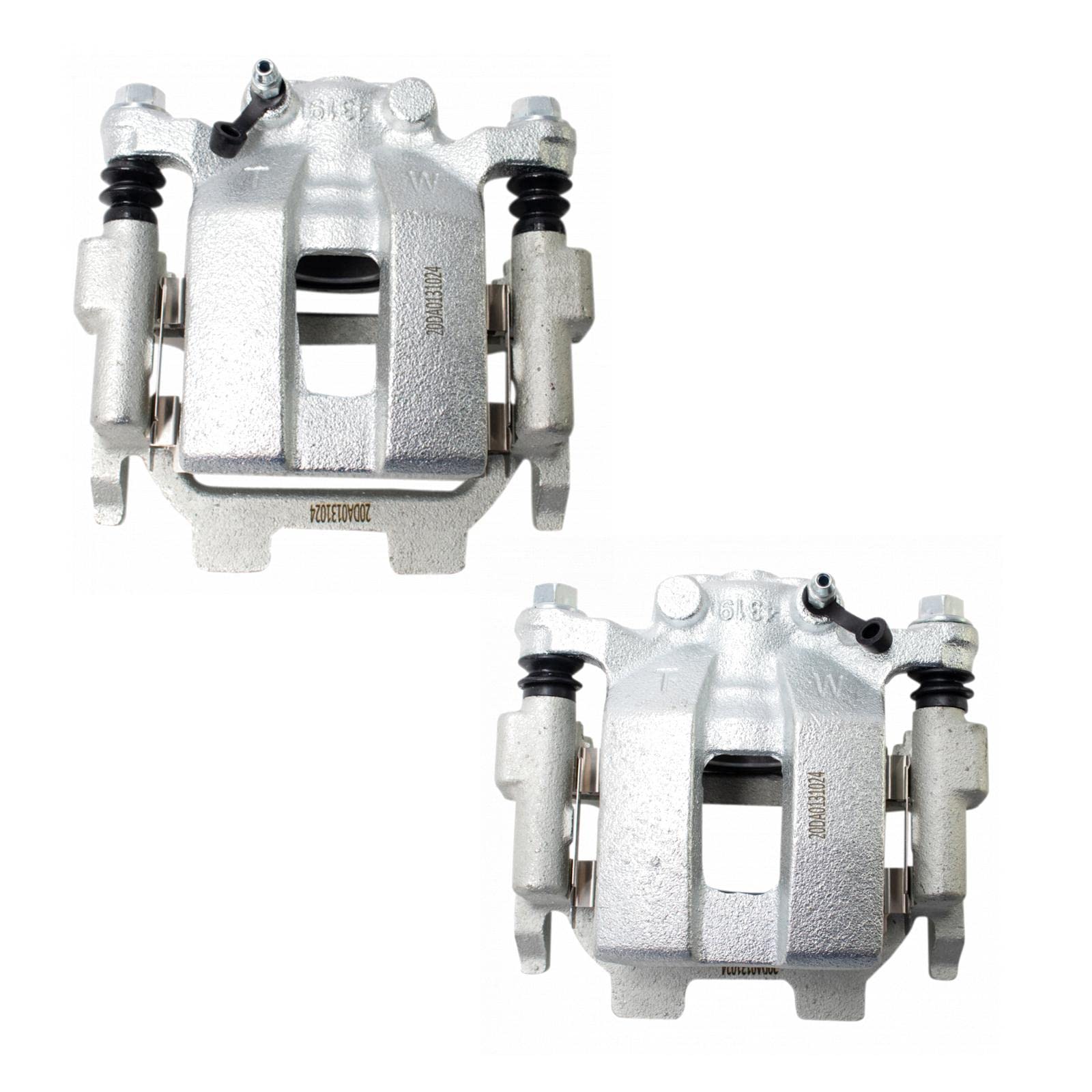 Trq Rear Brake Caliper Set Compatible With 11-22 Infiniti 09-23 Nissan