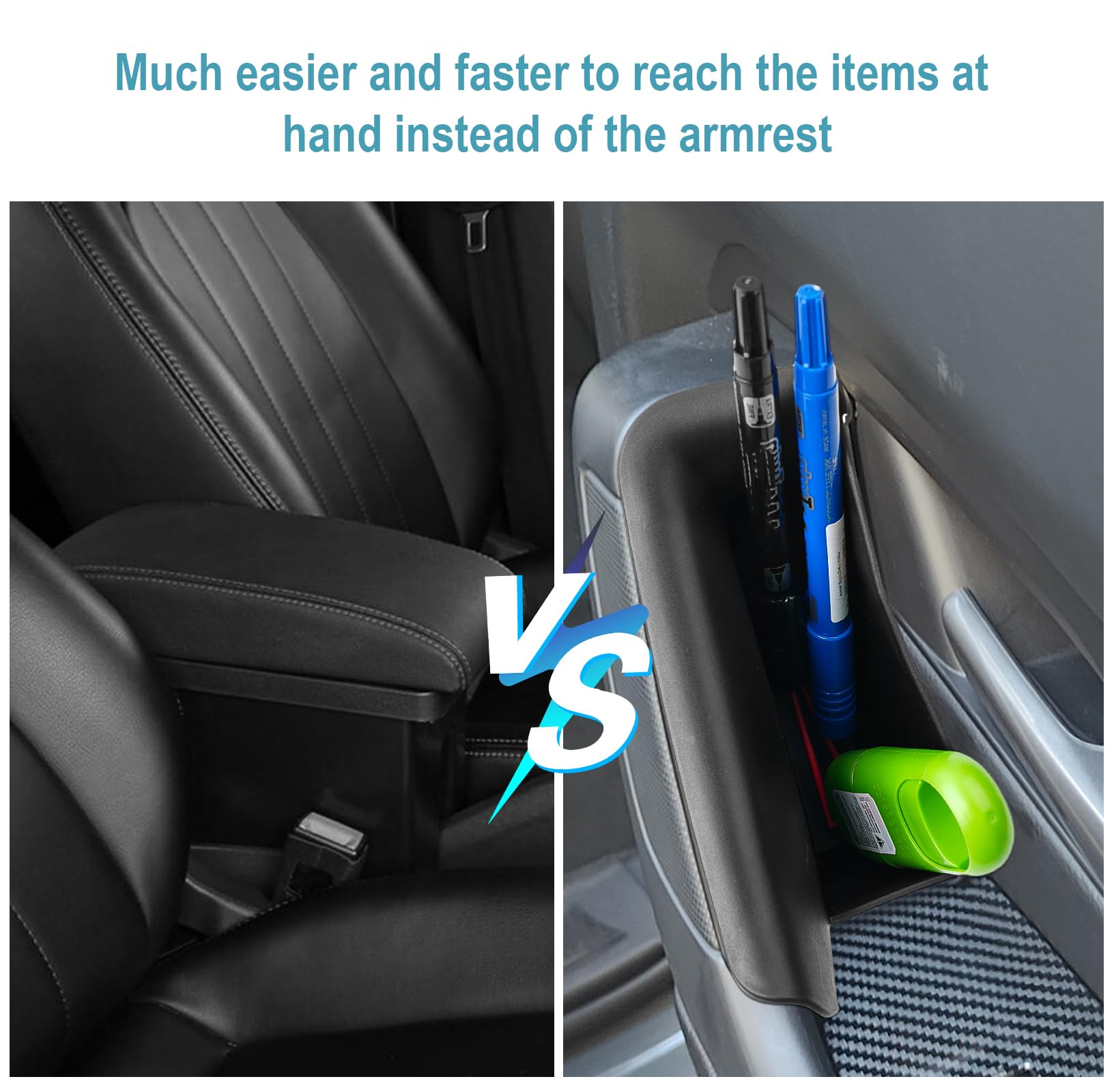 CDEFG 2023 2024 2025 CX-50 Center Console Side Storage Box Handle Pocket Trash Container for 2023 2024 2025 Mazda CX-50 Console