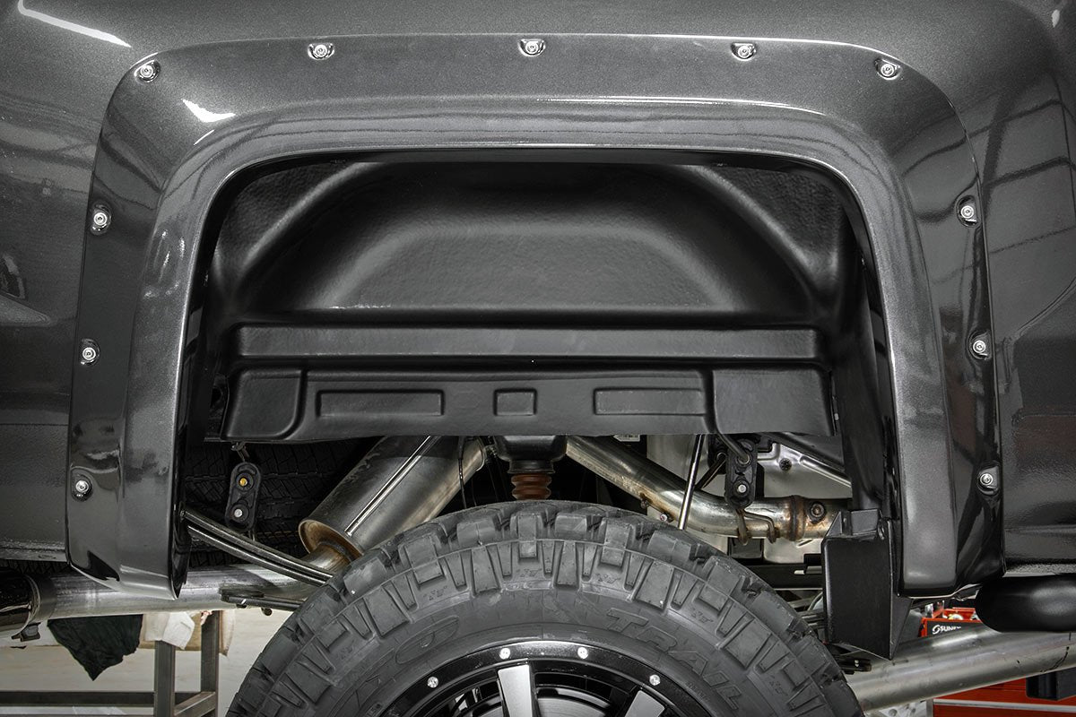 Rough Country Rear Wheel Well Liners for 2015-2019 Chevy 2500/3500HD - 4215