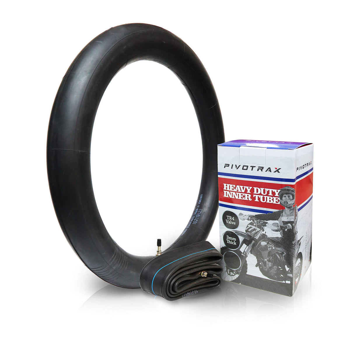Pivotrax 90/90-21 Or 80/100-21 (3.00 X 21) Heavy Duty Motorcycle Tube - 3Mm Thick - Tr4