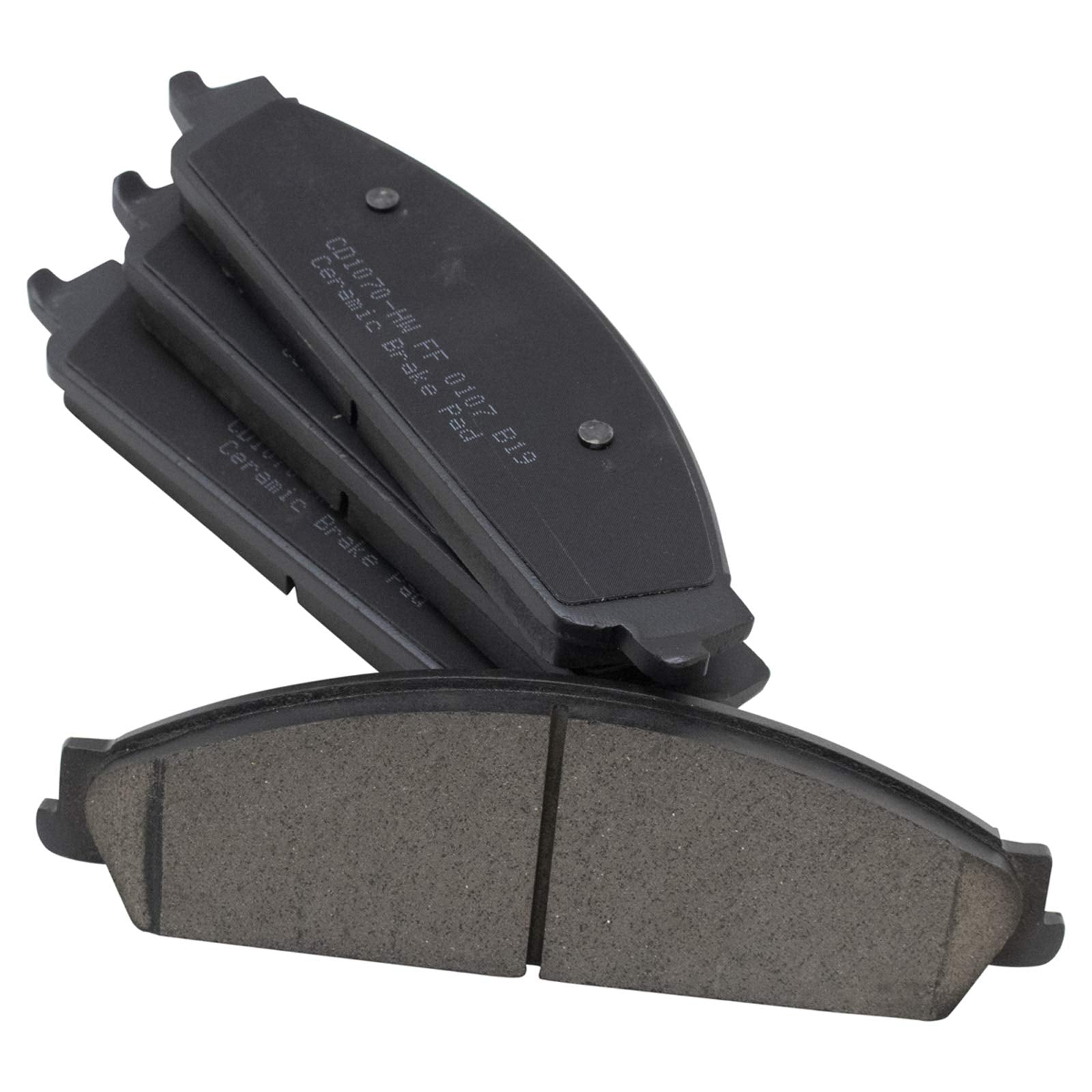 TRQ Front Brake Pads Ceramic Compatible with 2005-2007 Ford Five Hundred Freestyle 2008-2009 Taurus Taurus X Mercury Montego Sab